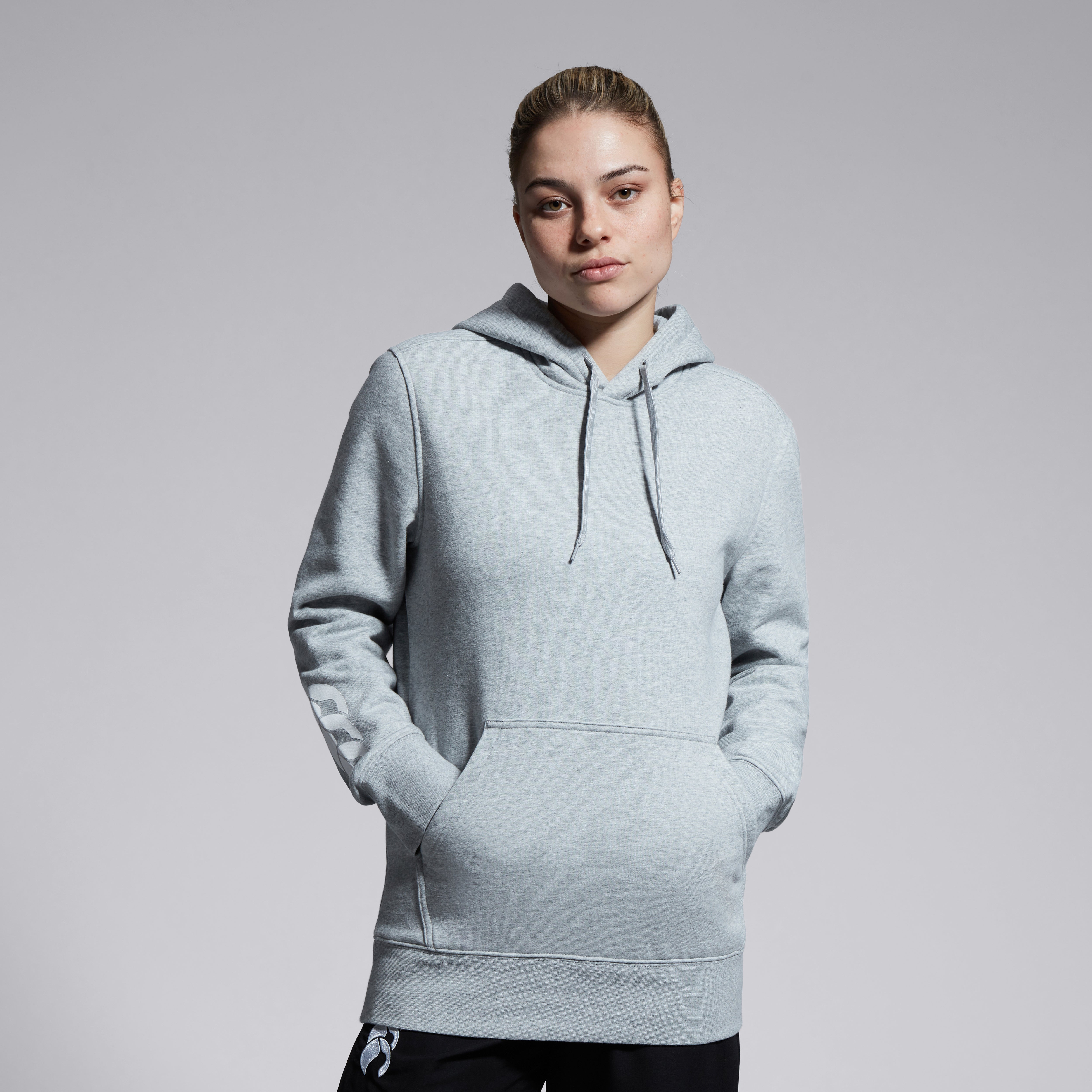 Canterbury Club Lightweight Hoodie Af Grey Marl