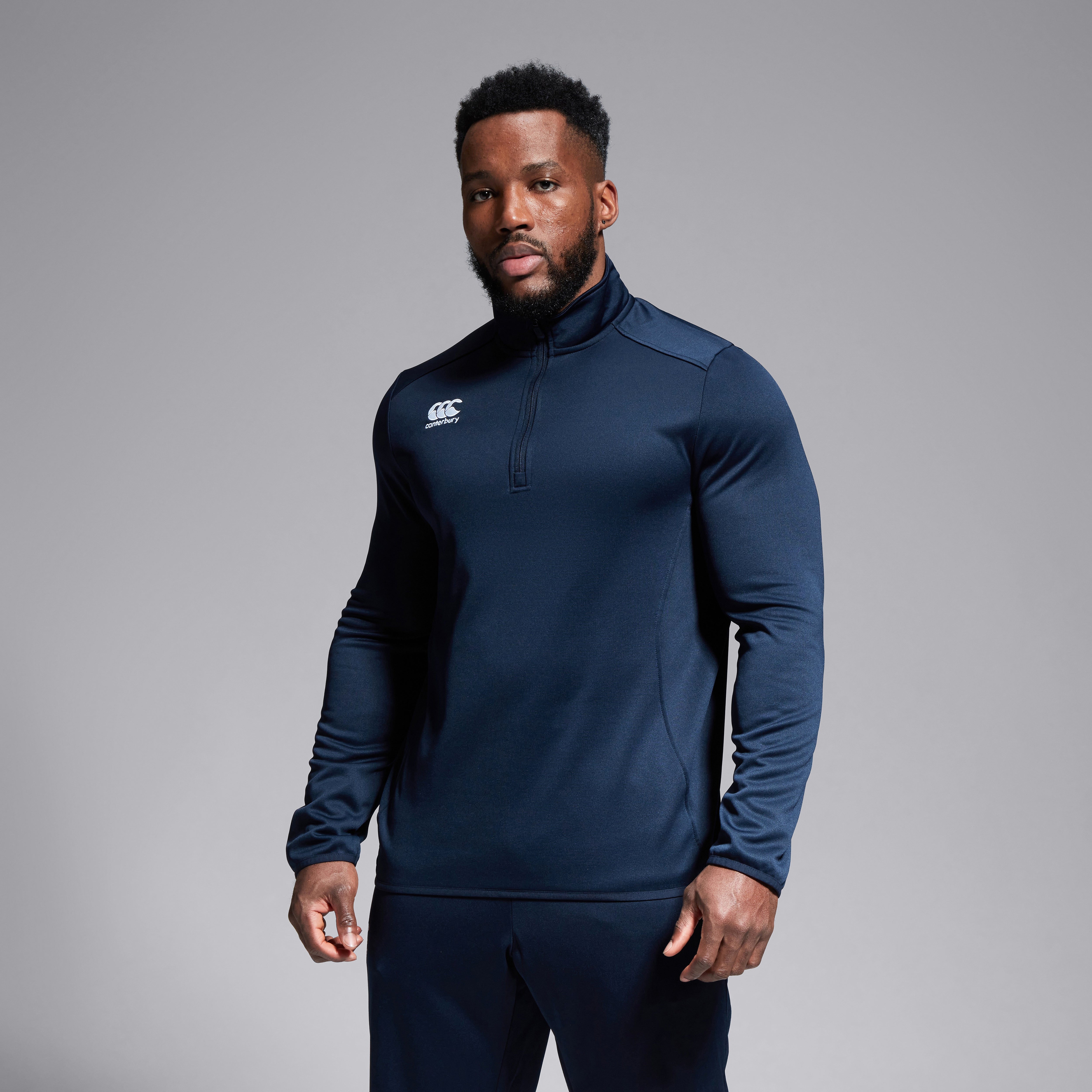 Canterbury Adult Male Club Quarter-zip Midlayer Training Top