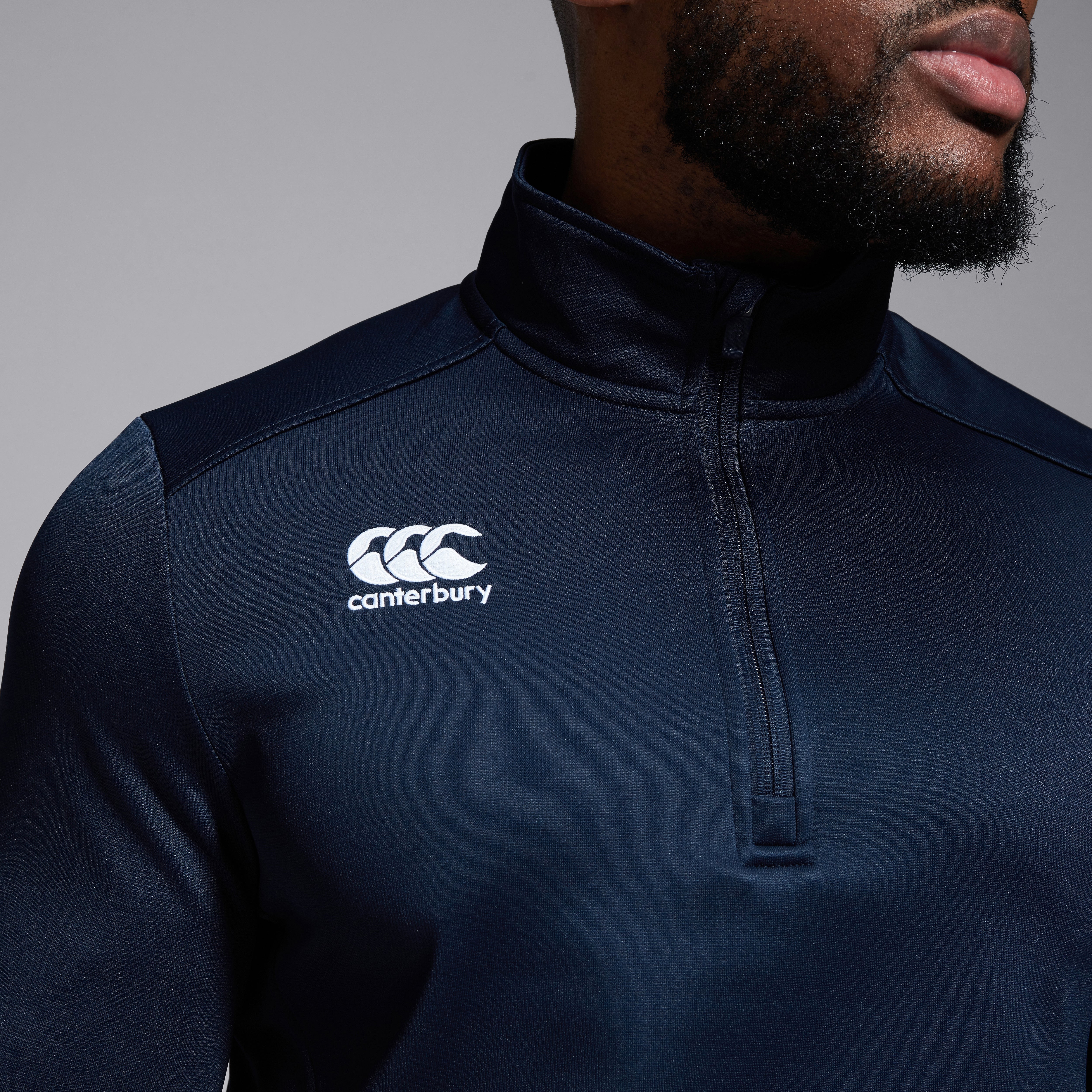 Canterbury Adult Male Club Quarter-zip Midlayer Training Top