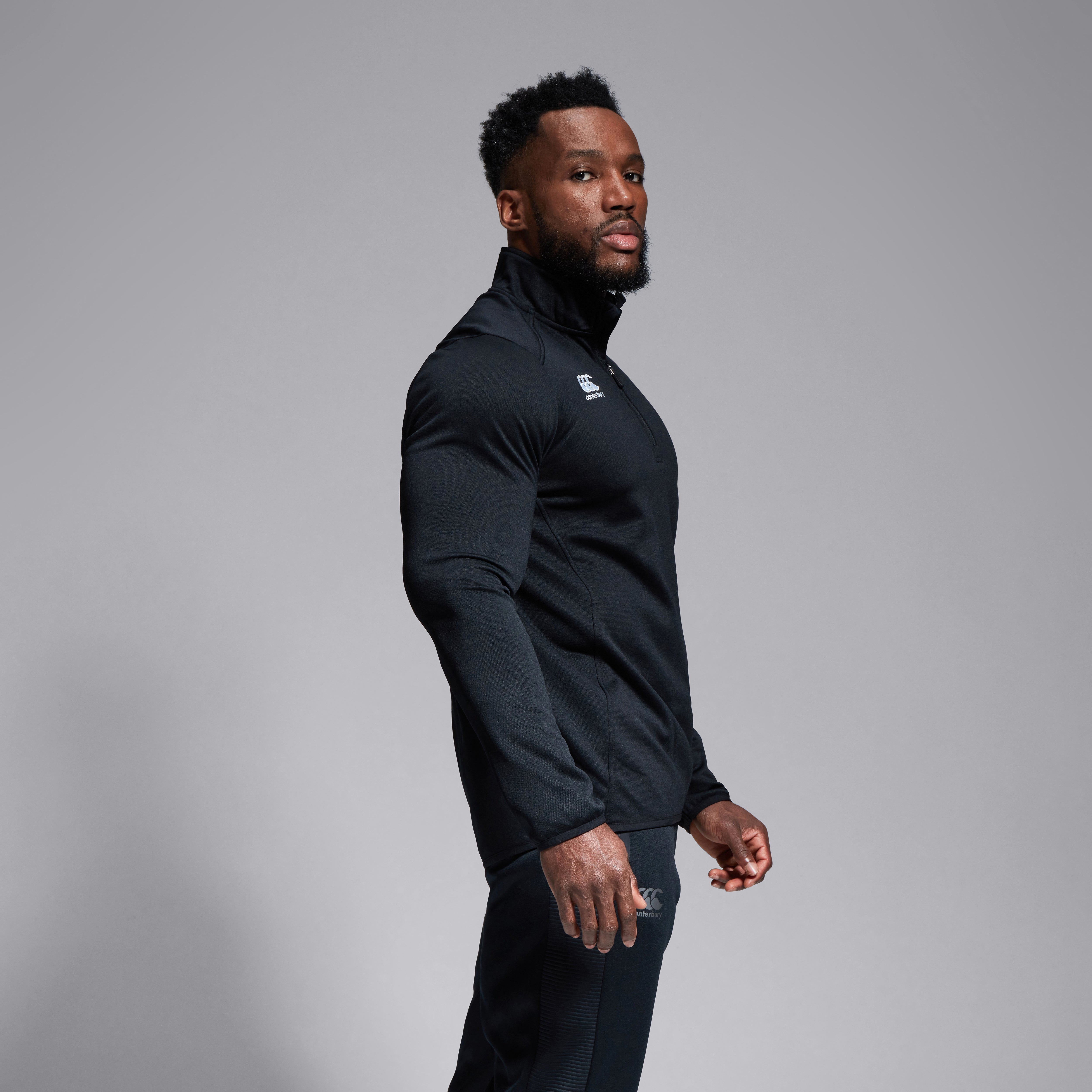 Canterbury Adult Male Club Quarter-zip Midlayer Training Top