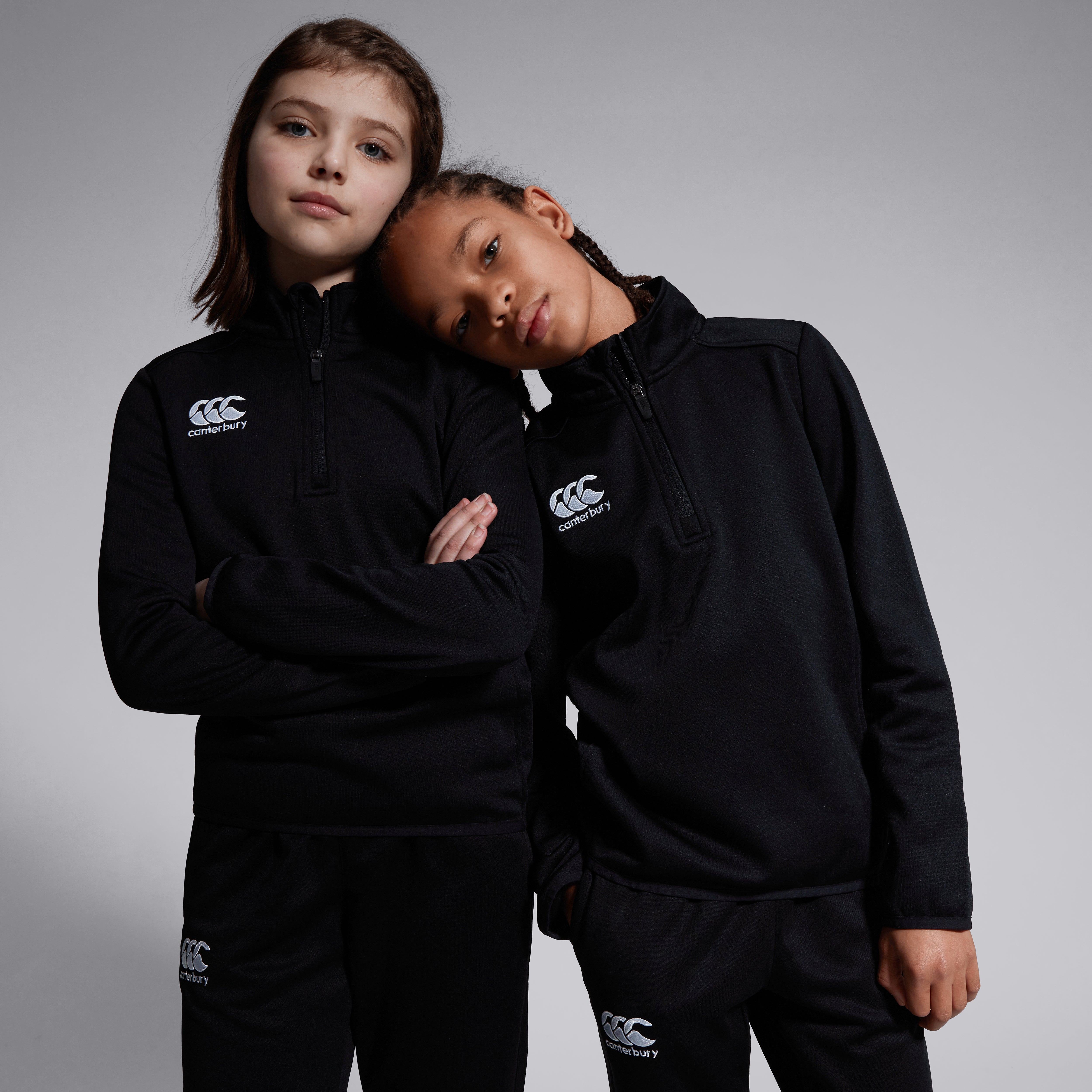 Canterbury Kids Unisex Club Quarter-zip Midlayer Training Top