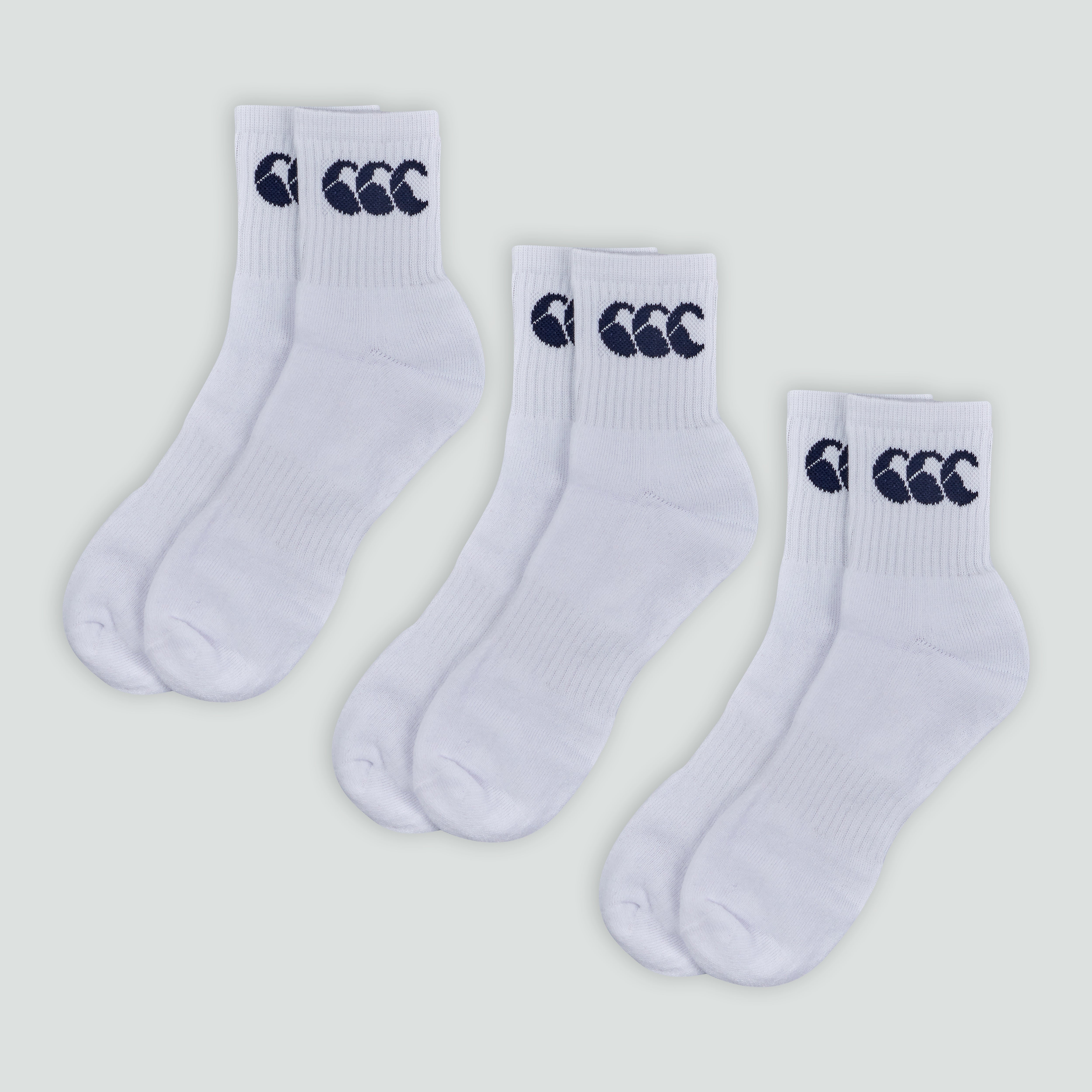 Canterbury Adult Crew Sock 3 Pack