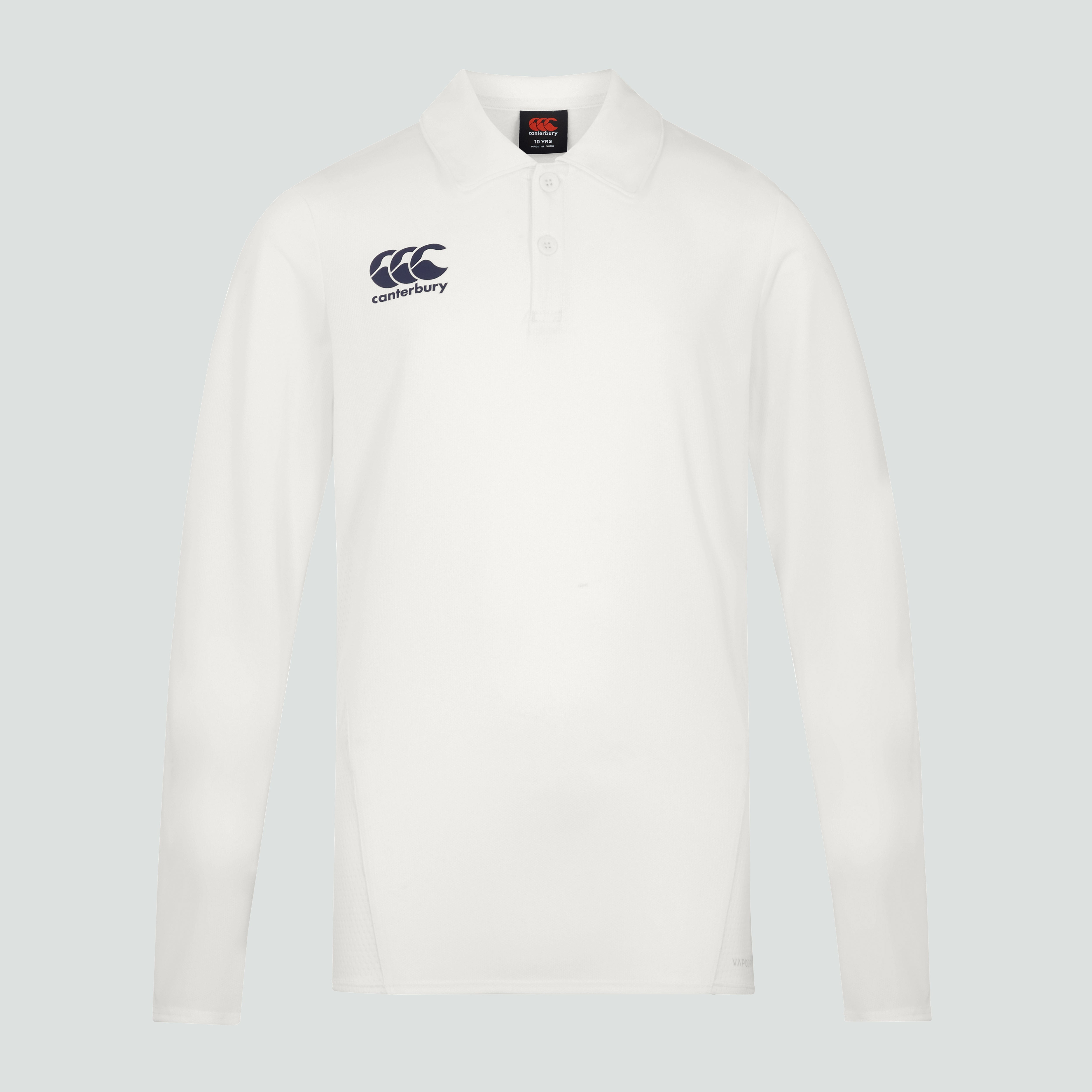 Canterbury Adult Male Cricket Performance Polo - Regular Long Sleeve