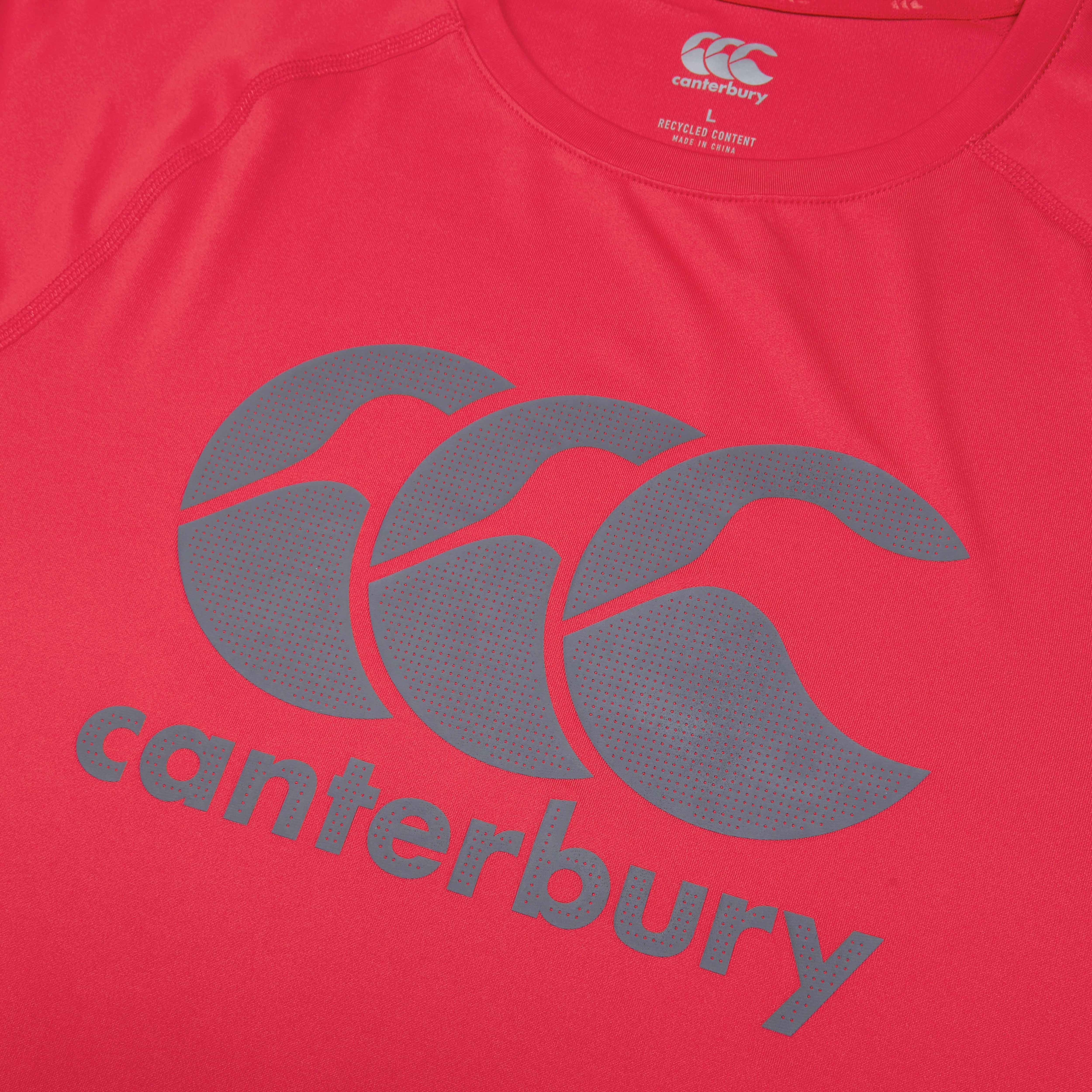 Canterbury Adult Male Large Logo Superlight T-shirt