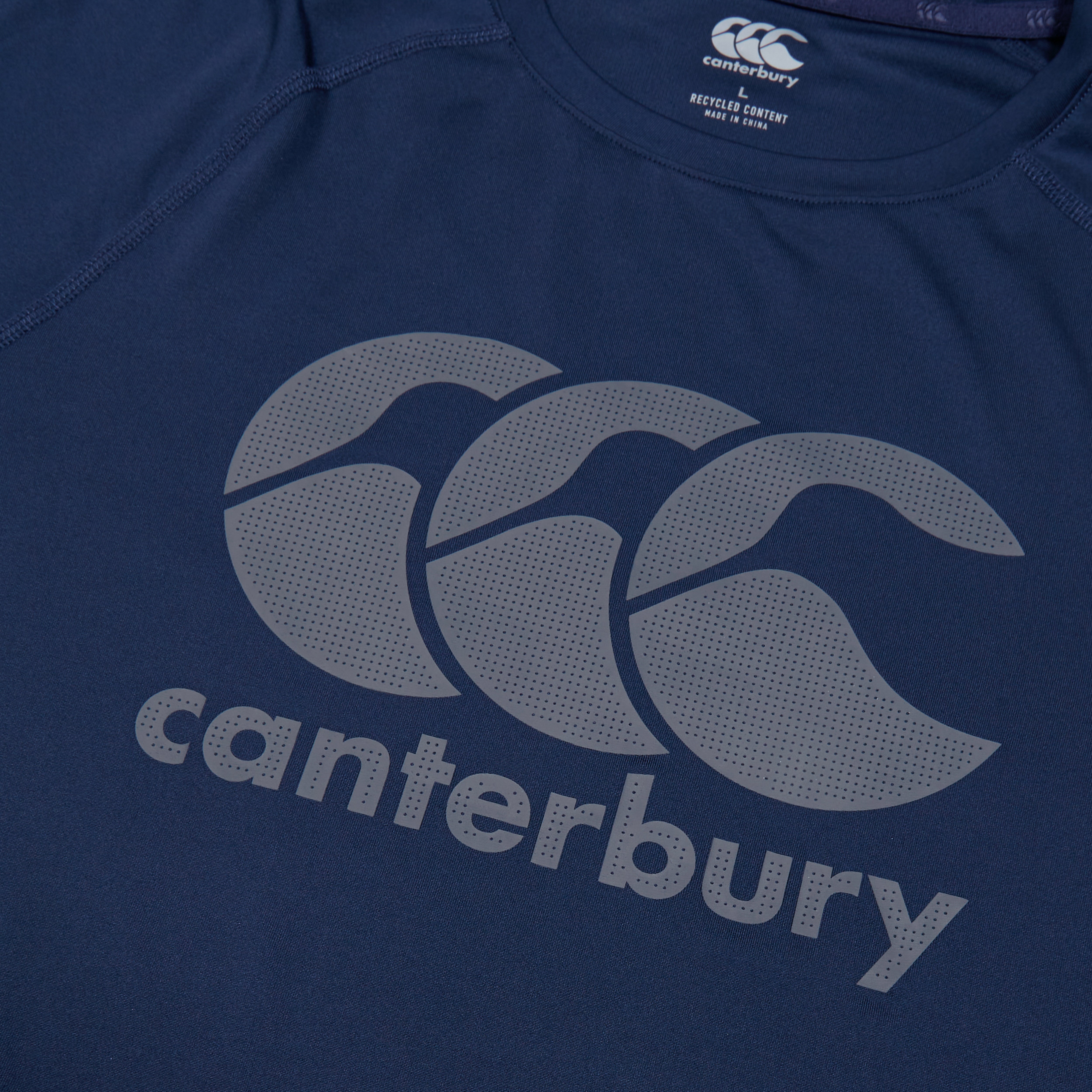 Canterbury Adult Male Large Logo Superlight T-shirt