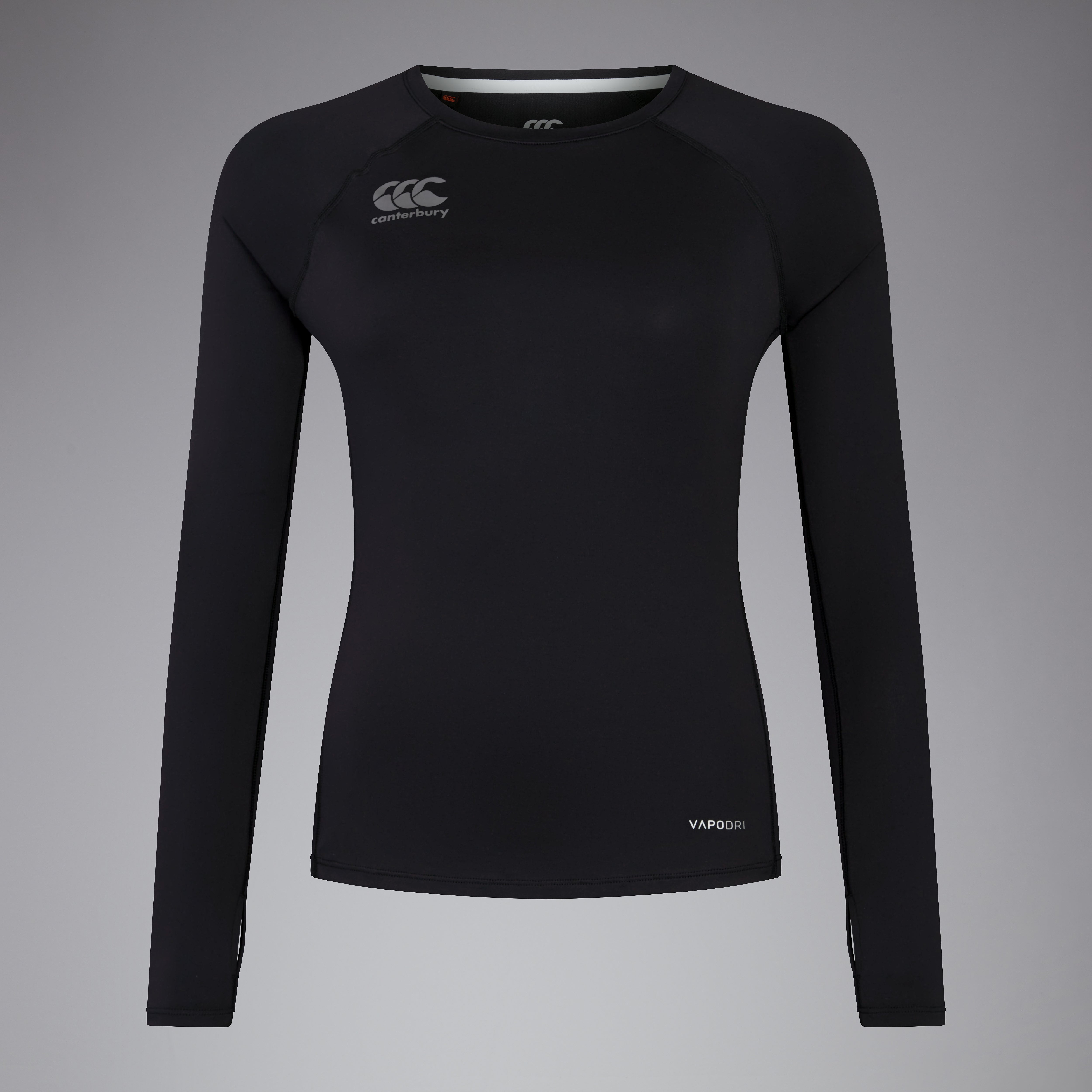 Canterbury Superlight Ls Tee W Af Black