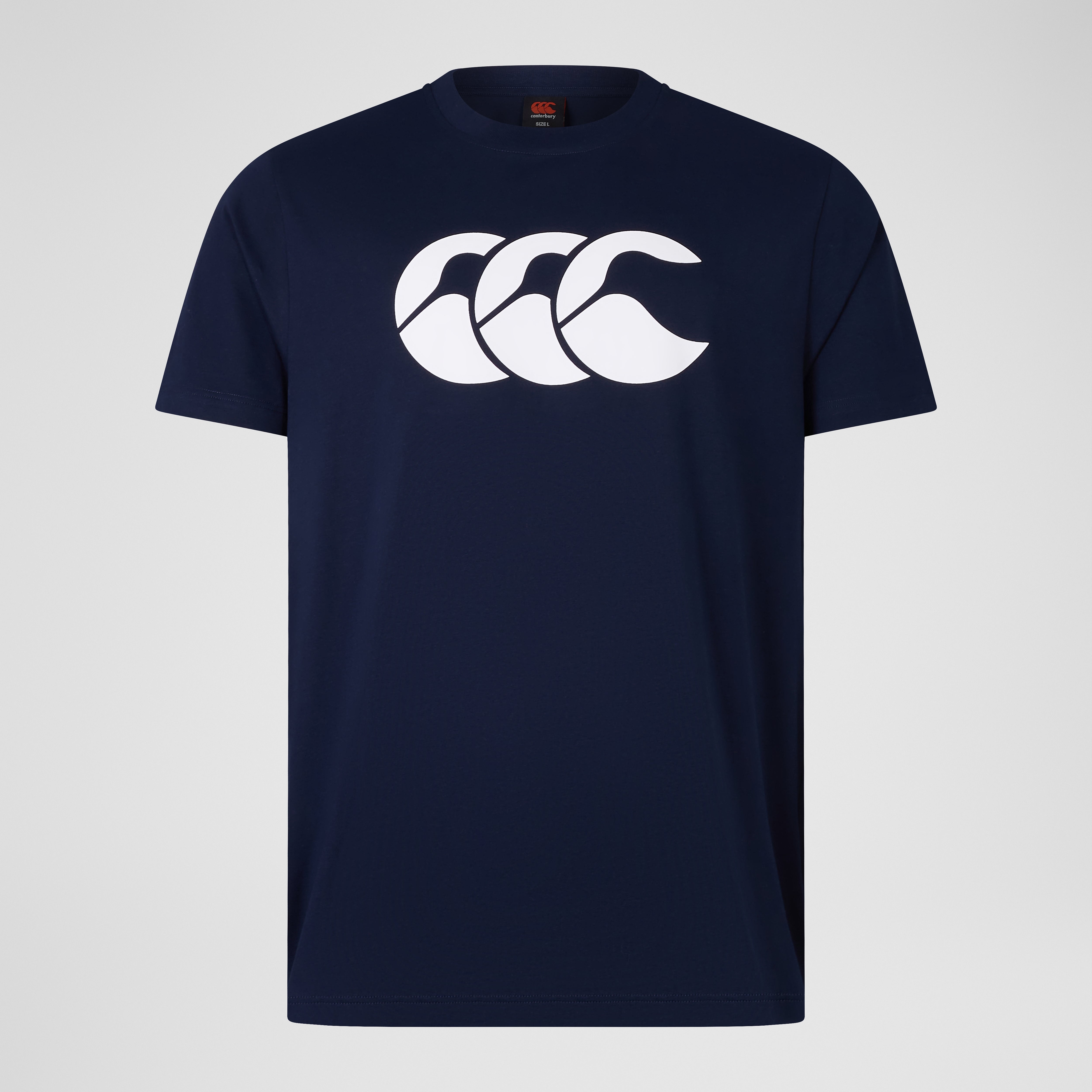 Canterbury CCC Organic Cotton Logo Tee Am Navy
