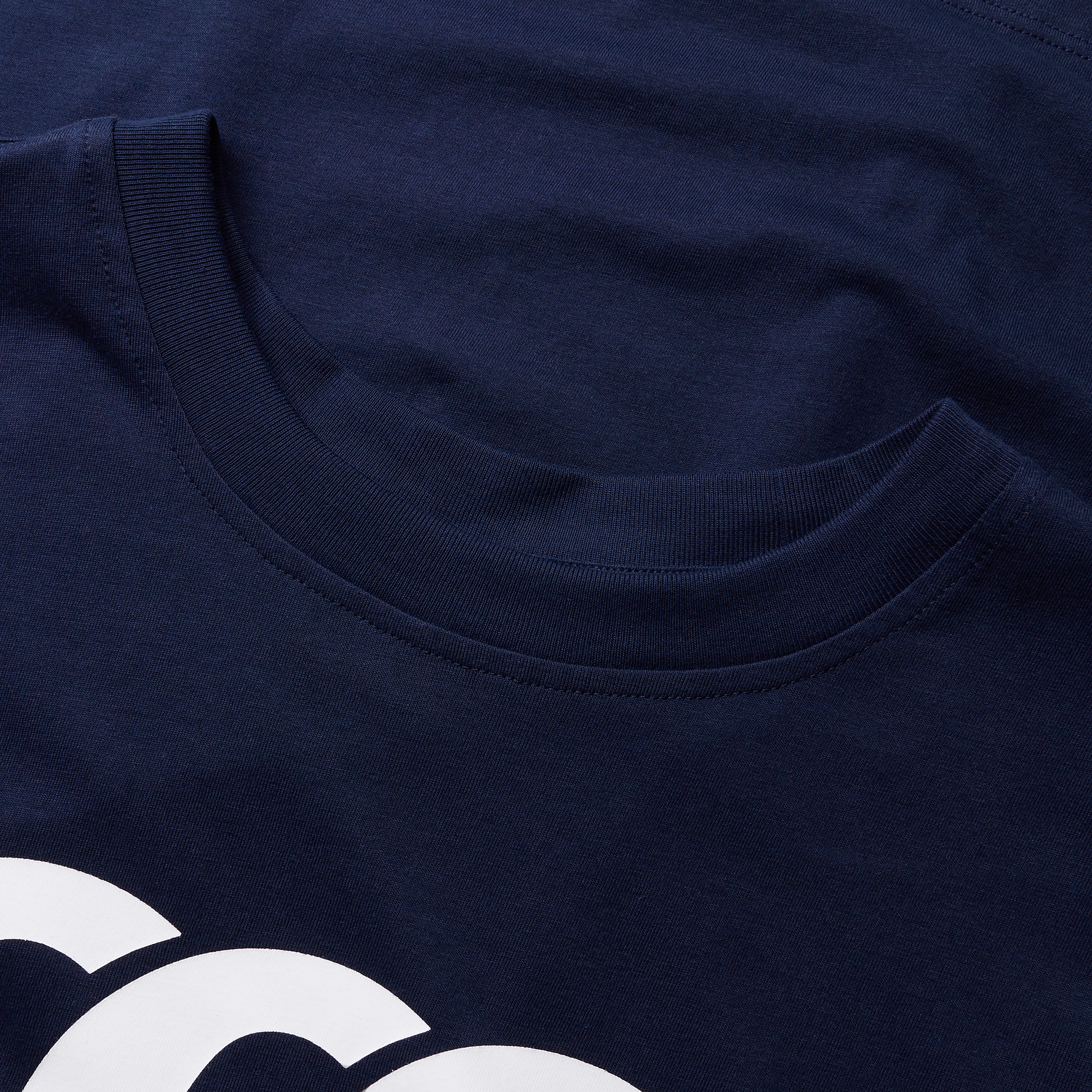 Canterbury CCC Organic Cotton Logo Tee Am Navy