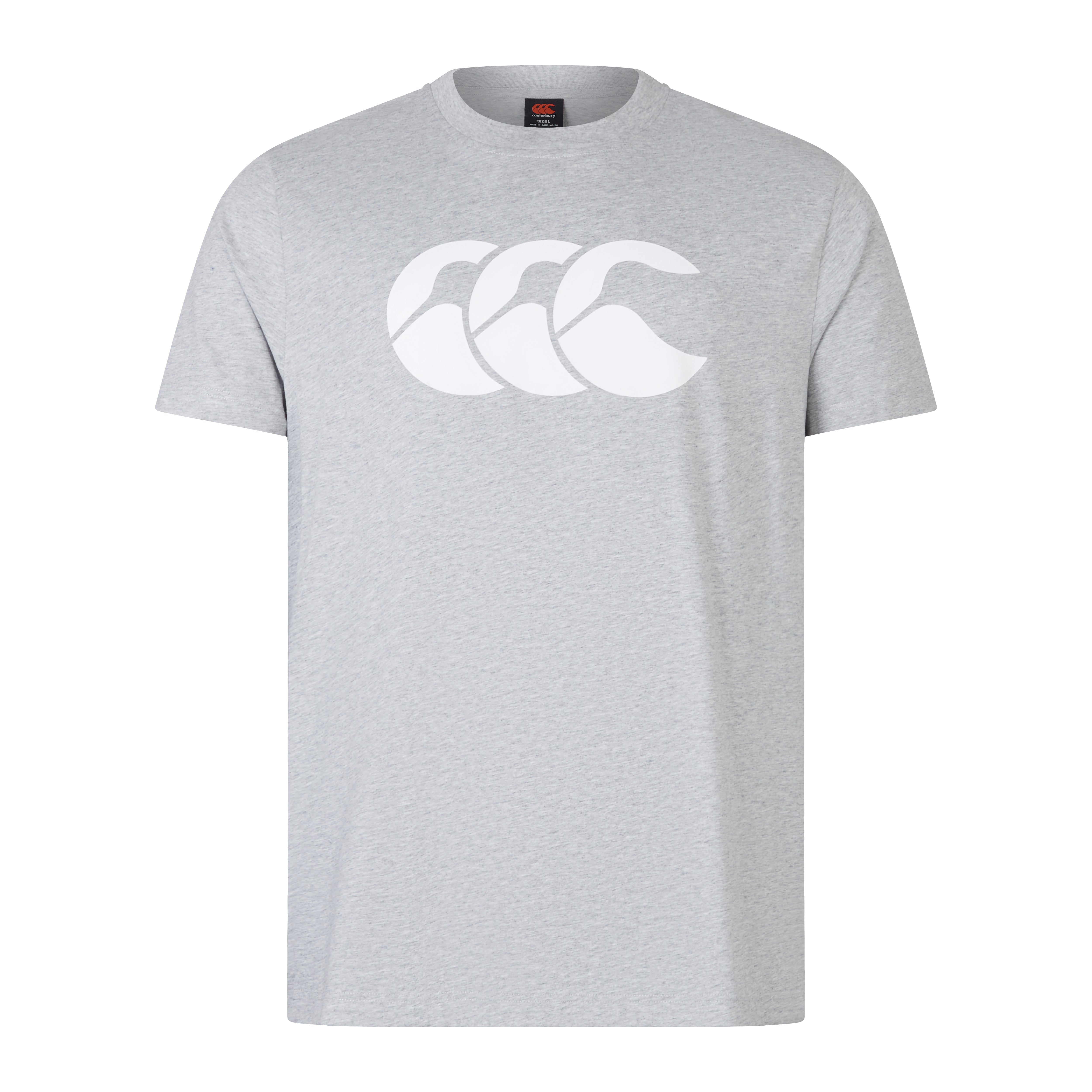 Canterbury CCC Organic Cotton Logo Tee Am Clsc Marl