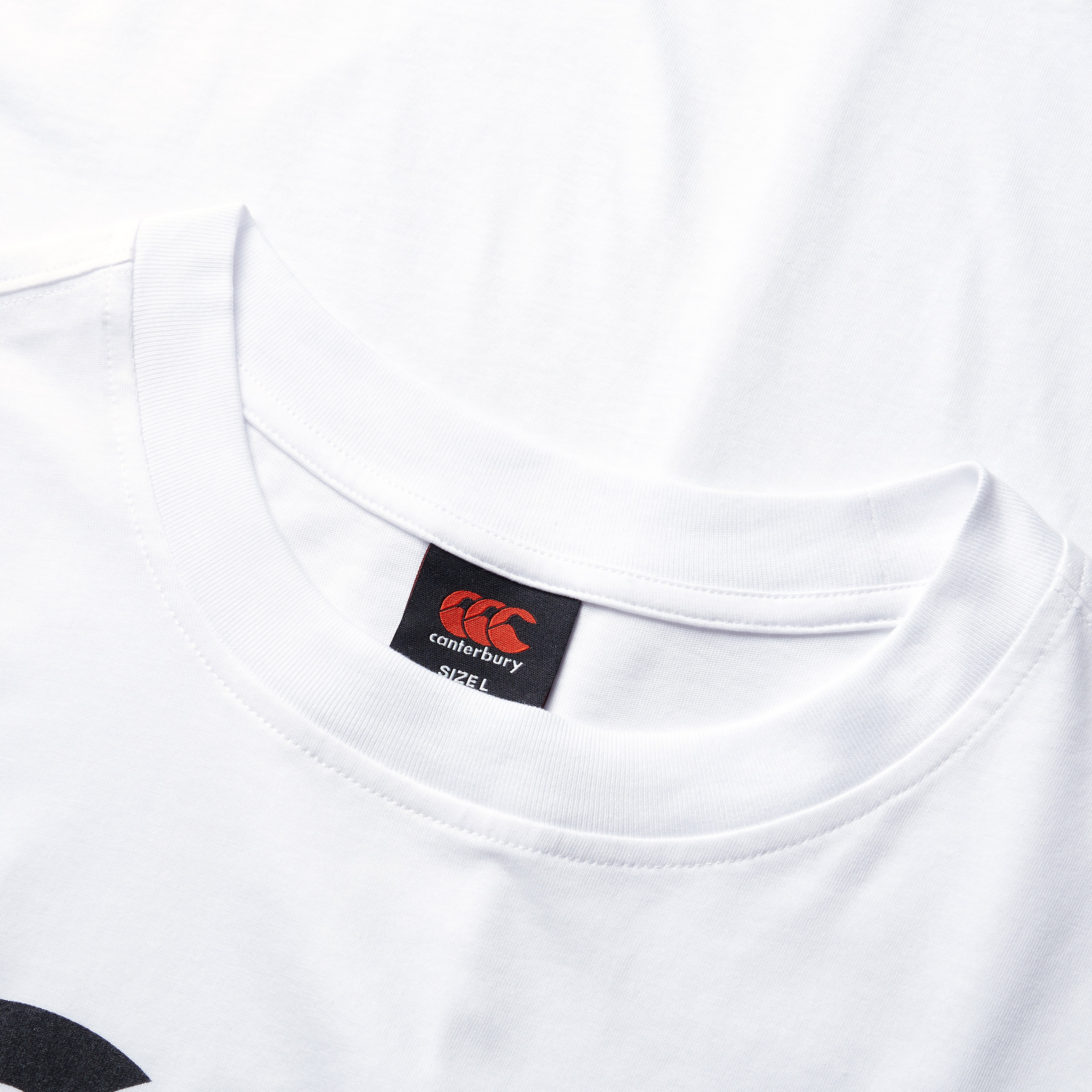 Canterbury CCC Organic Cotton Logo Tee Am Brt Wte