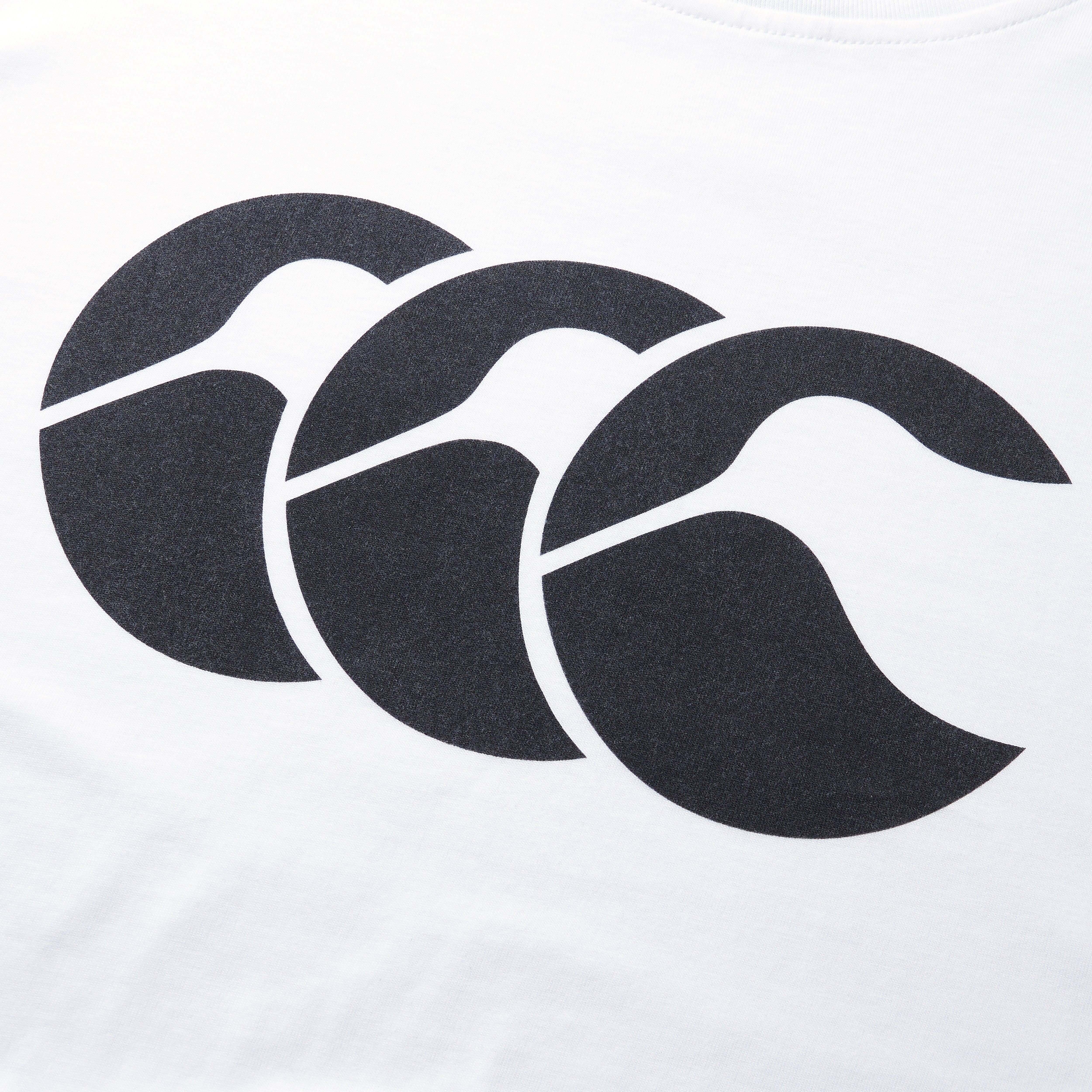 Canterbury CCC Organic Cotton Logo Tee Am Brt Wte