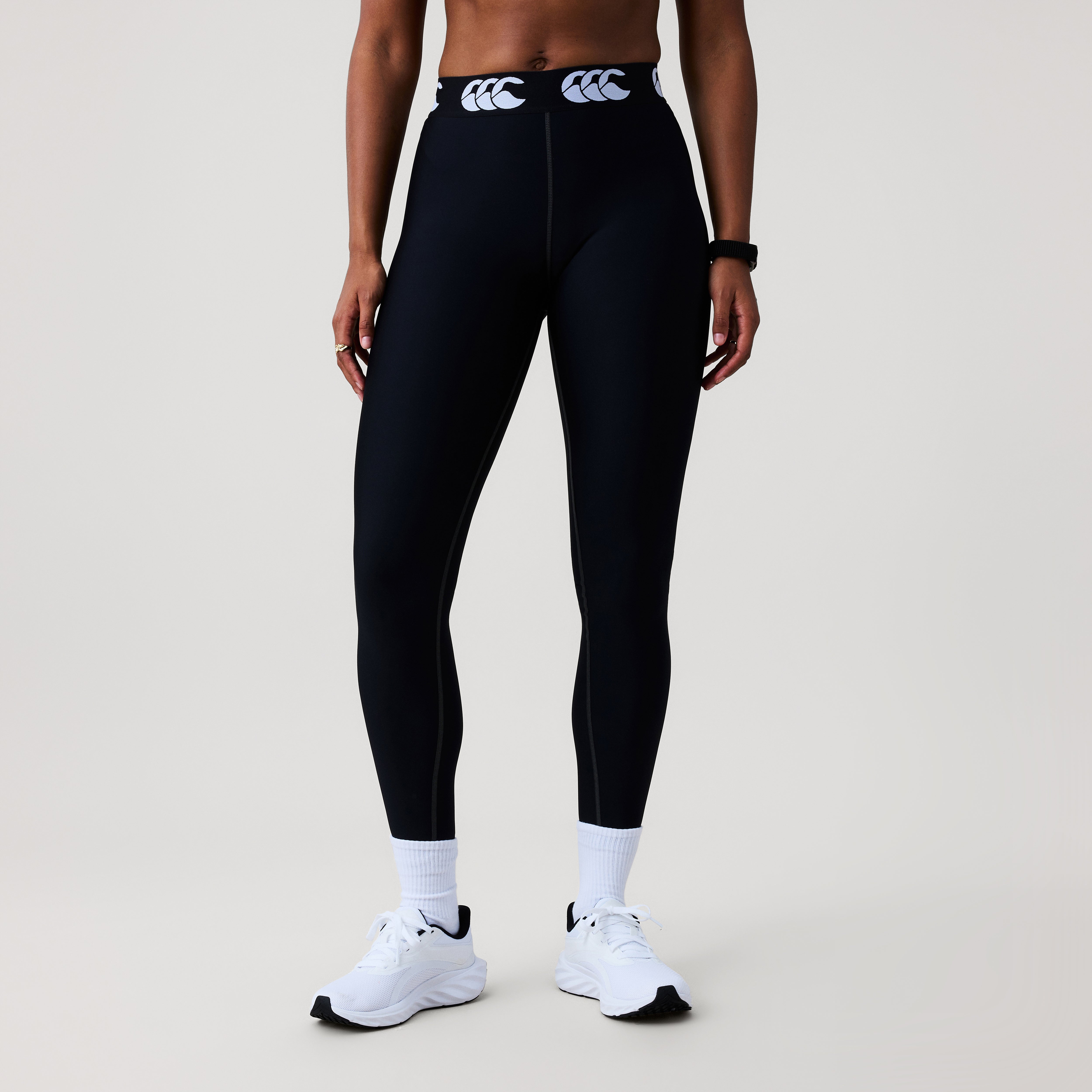 Canterbury Baselayer Tight Adult Female Black/white