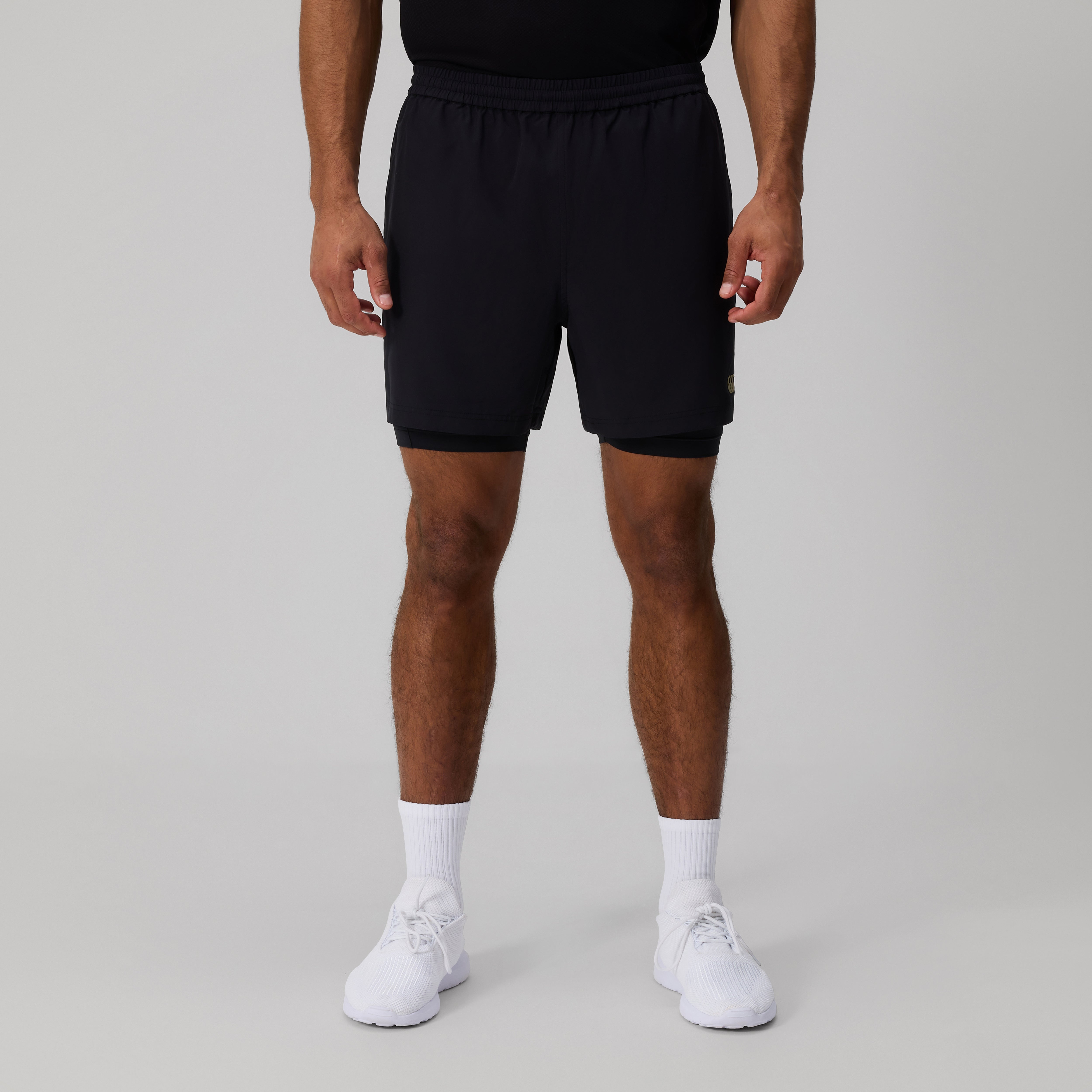 Canterbury Tempo 2-in-1 Short Am Blk