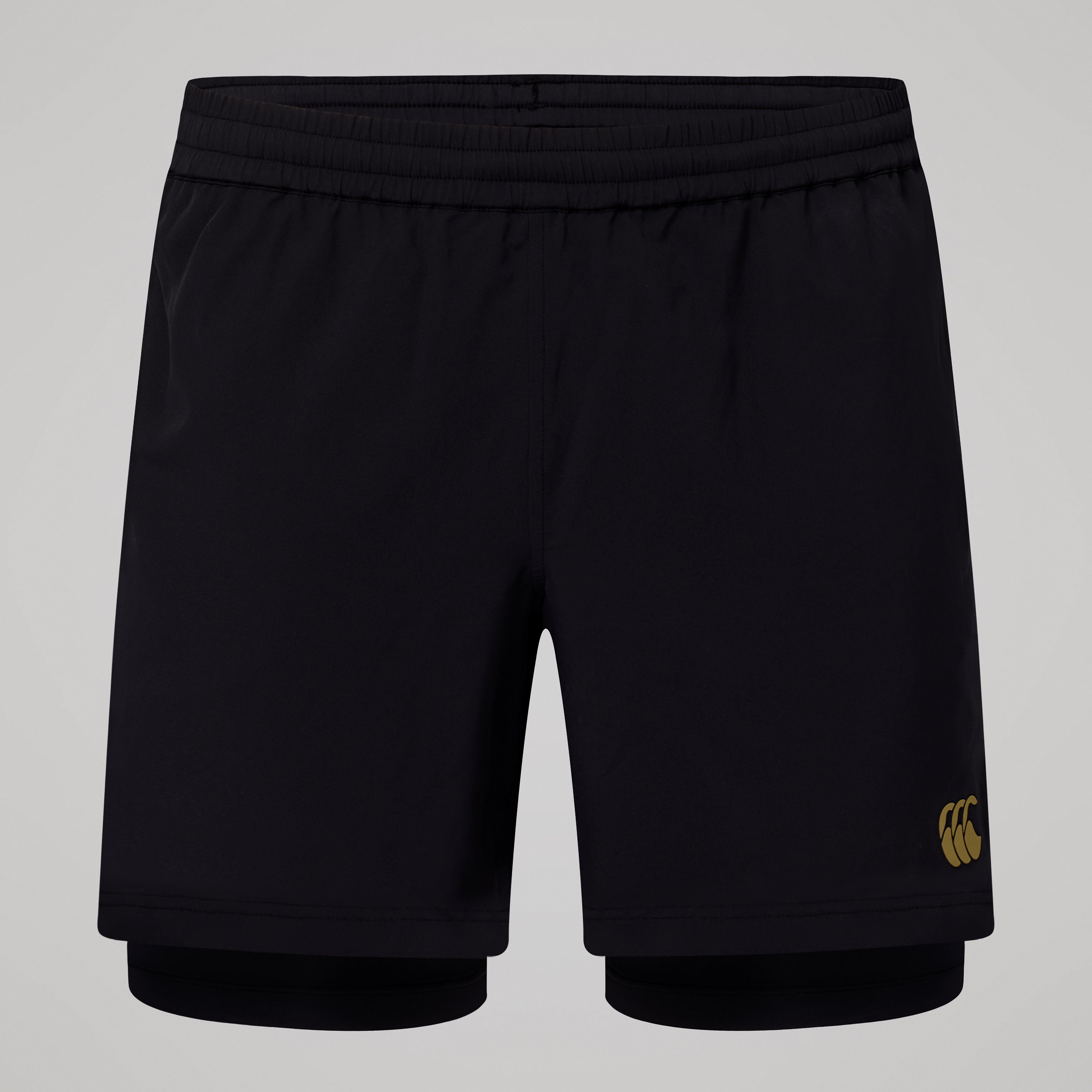 Canterbury Tempo 2-in-1 Short Am Blk