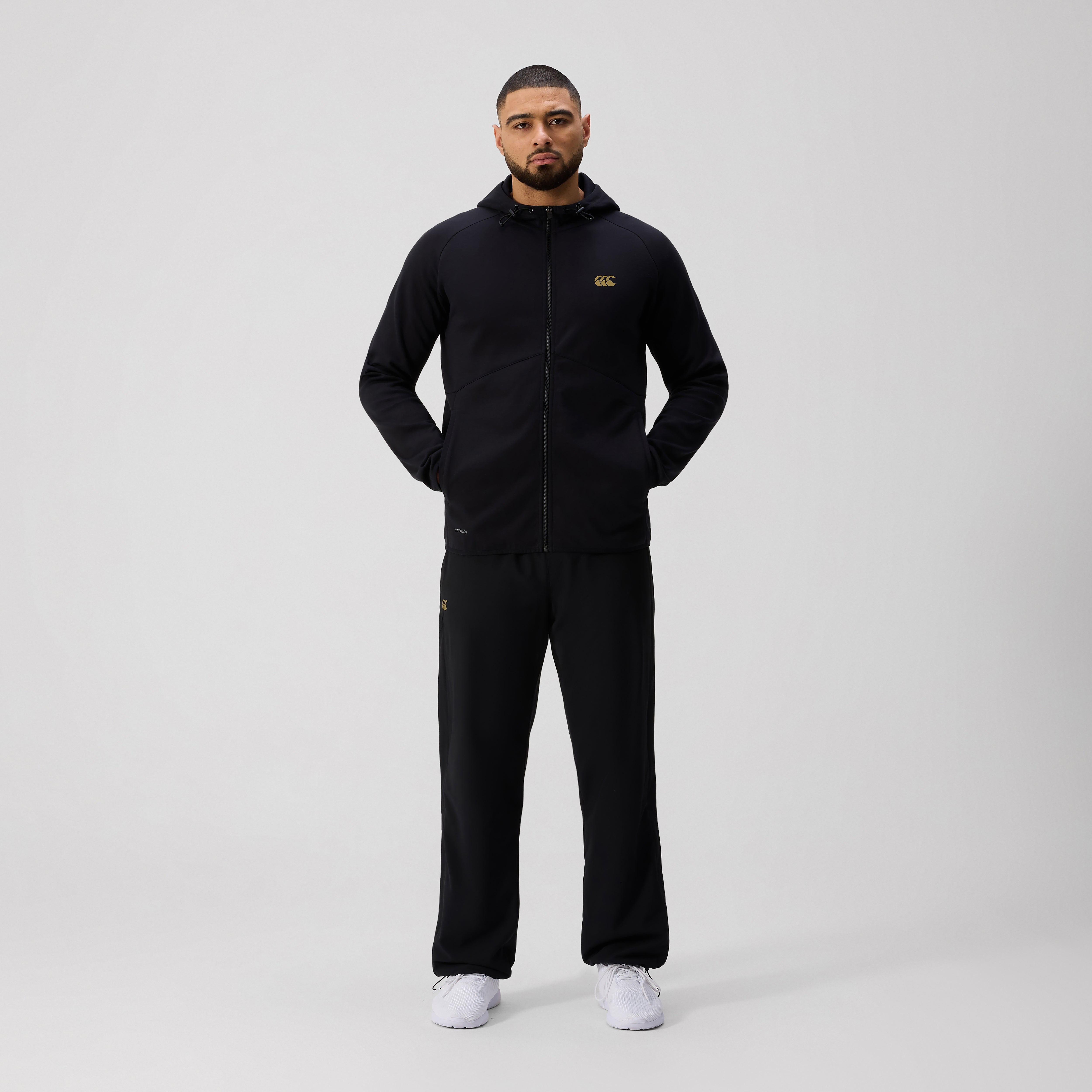 Canterbury Tempo+ Fz Hoodie Am Black