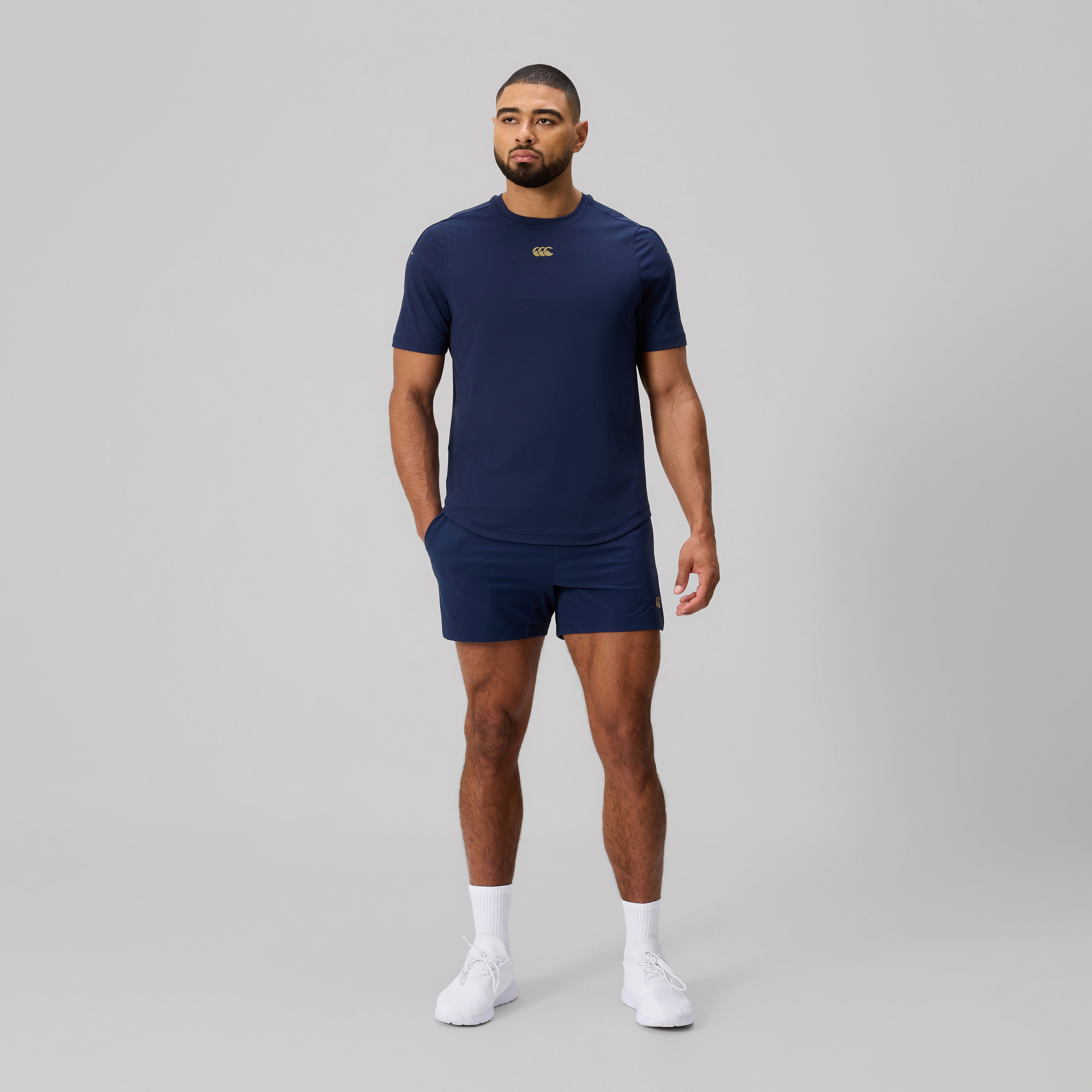 Canterbury Everest Dart Tech T.shirt Adult Male Blue