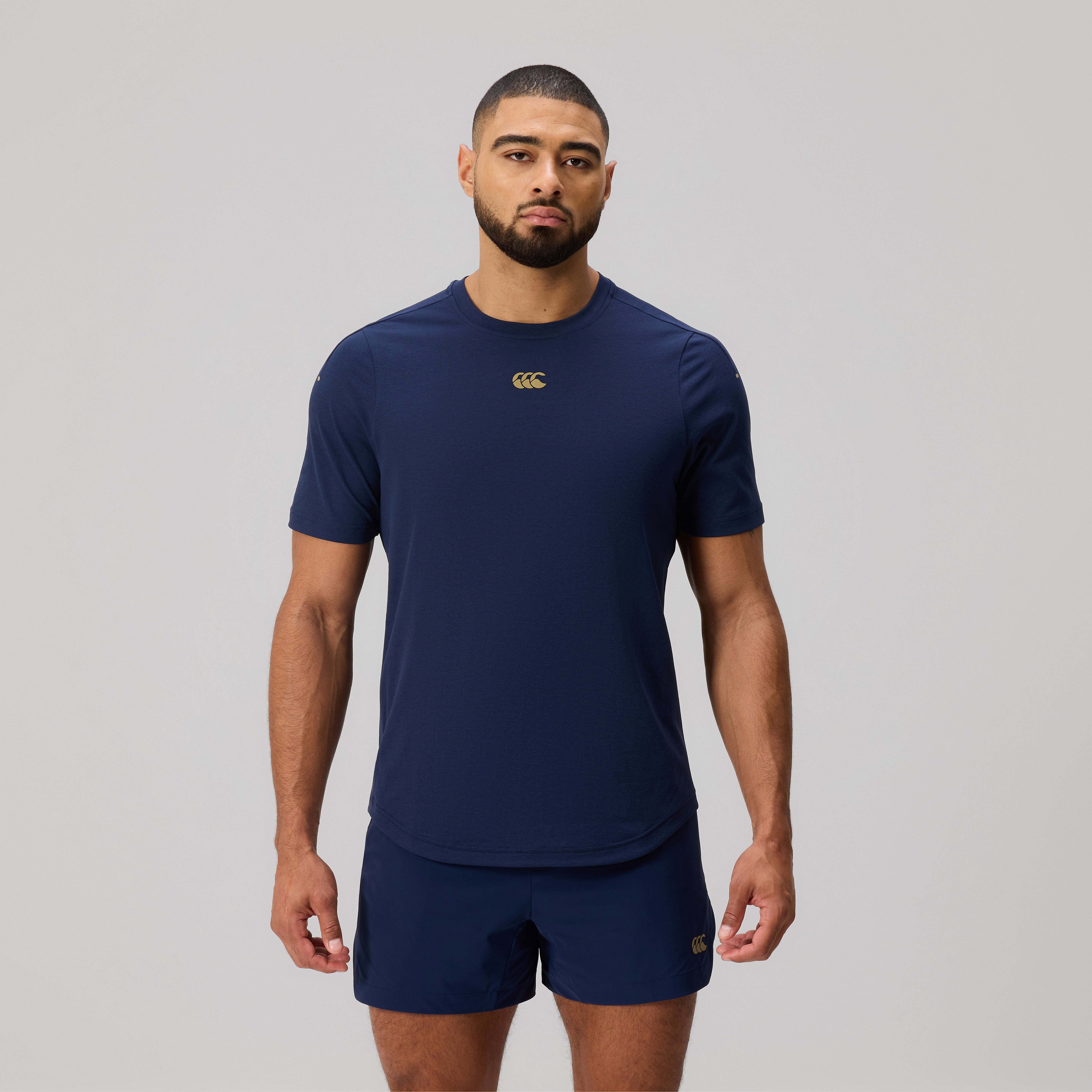 Canterbury Everest Dart Tech T.shirt Adult Male Blue
