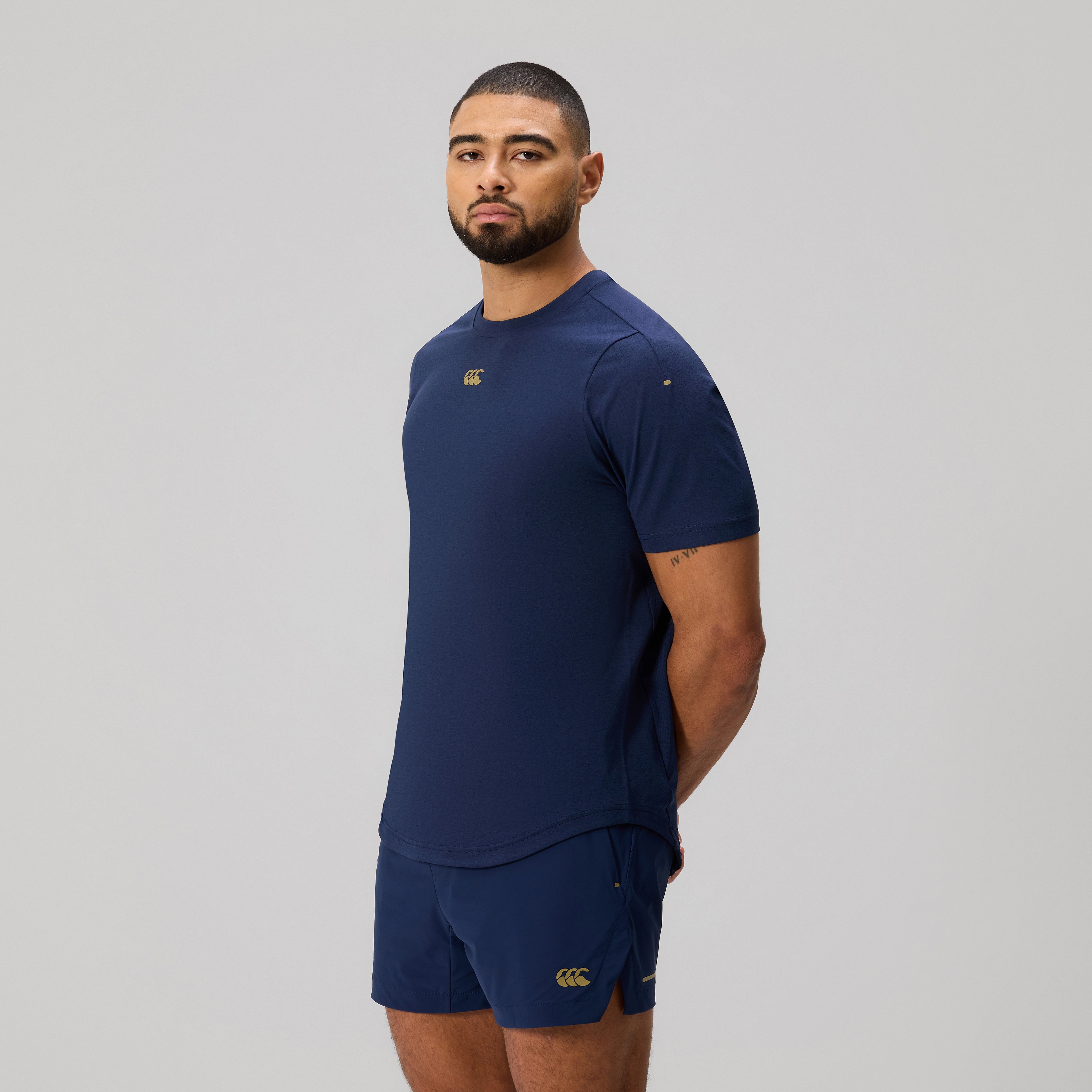 Canterbury Everest Dart Tech T.shirt Adult Male Blue