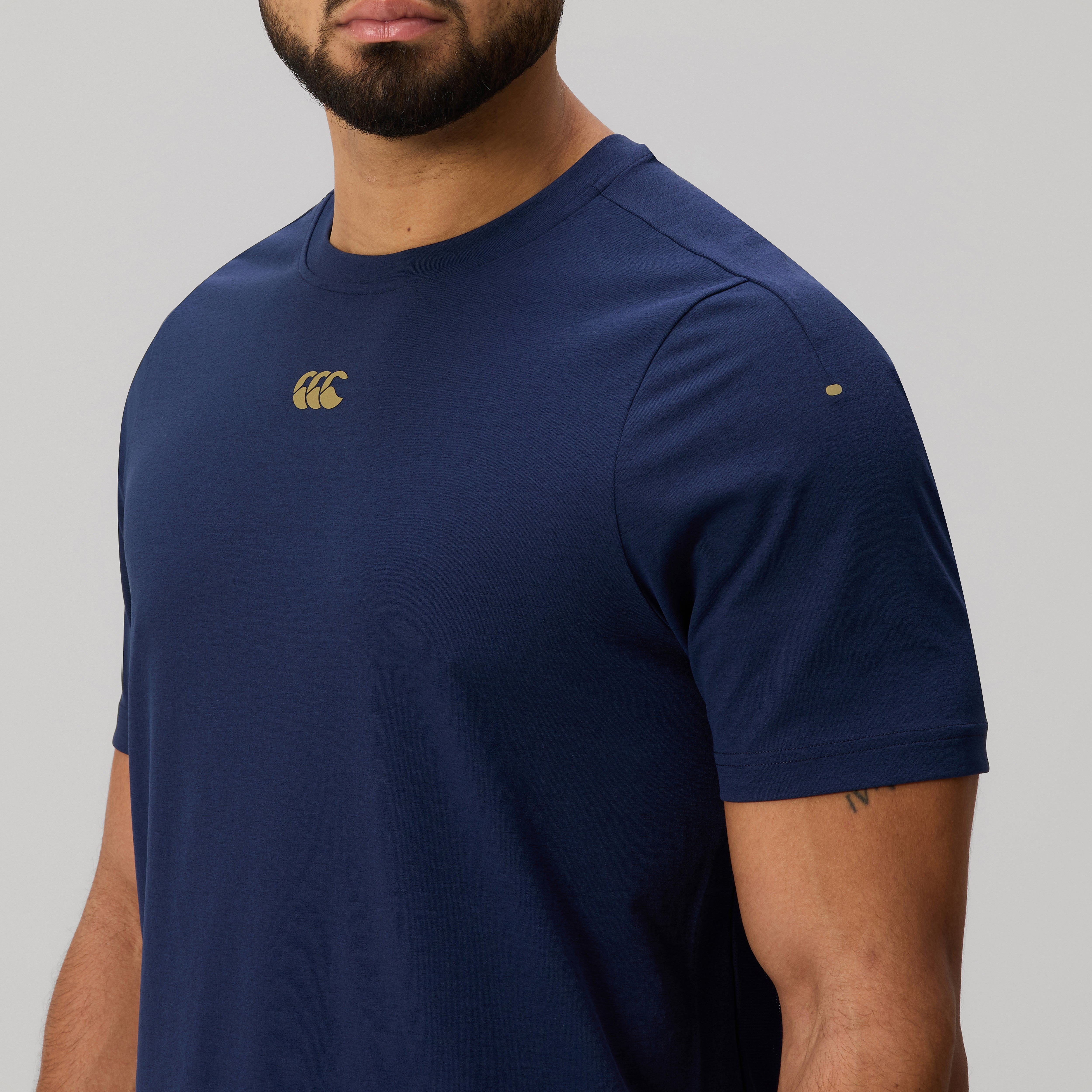 Canterbury Everest Dart Tech T.shirt Adult Male Blue