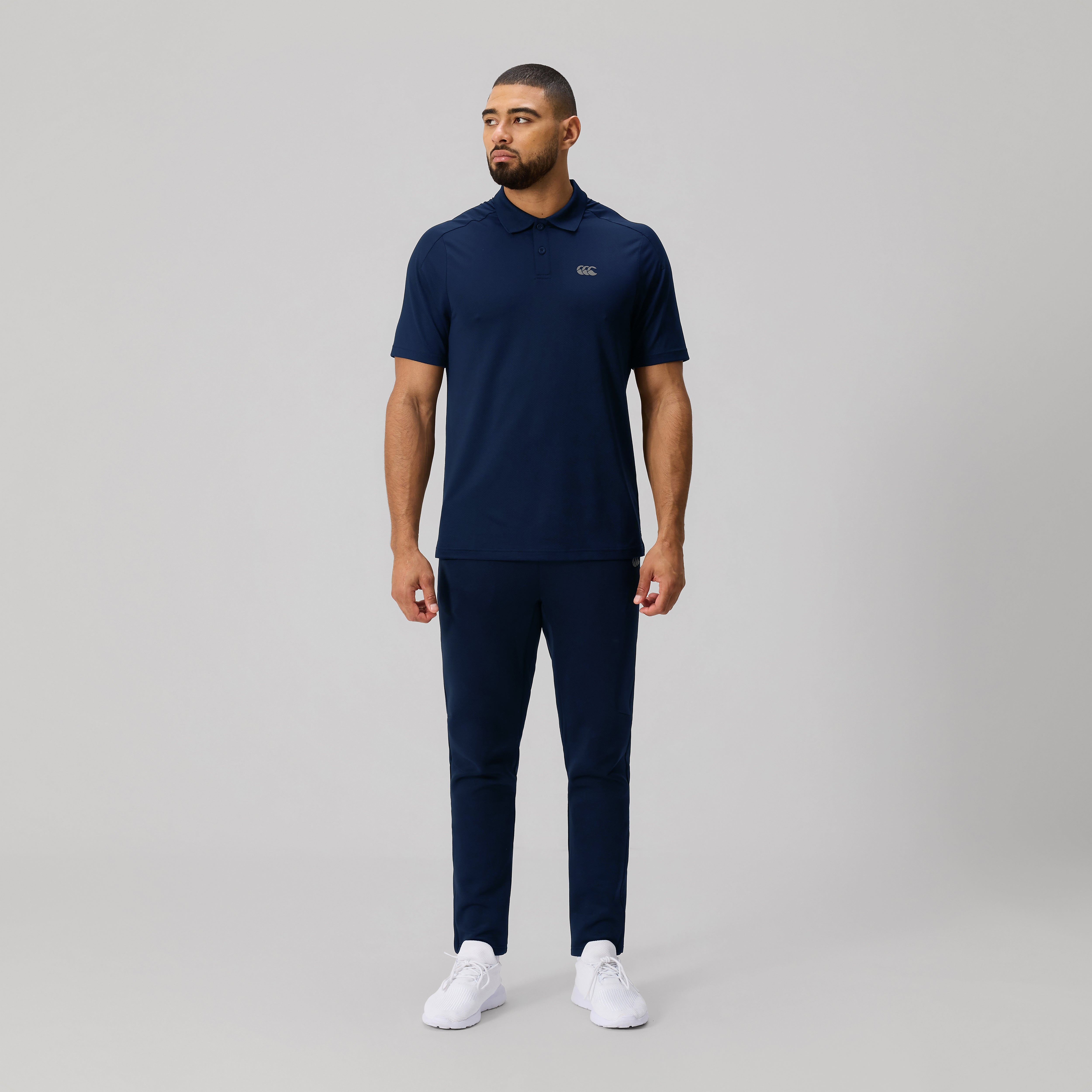 Canterbury Tempo Polo Shirt Adult Male Blue