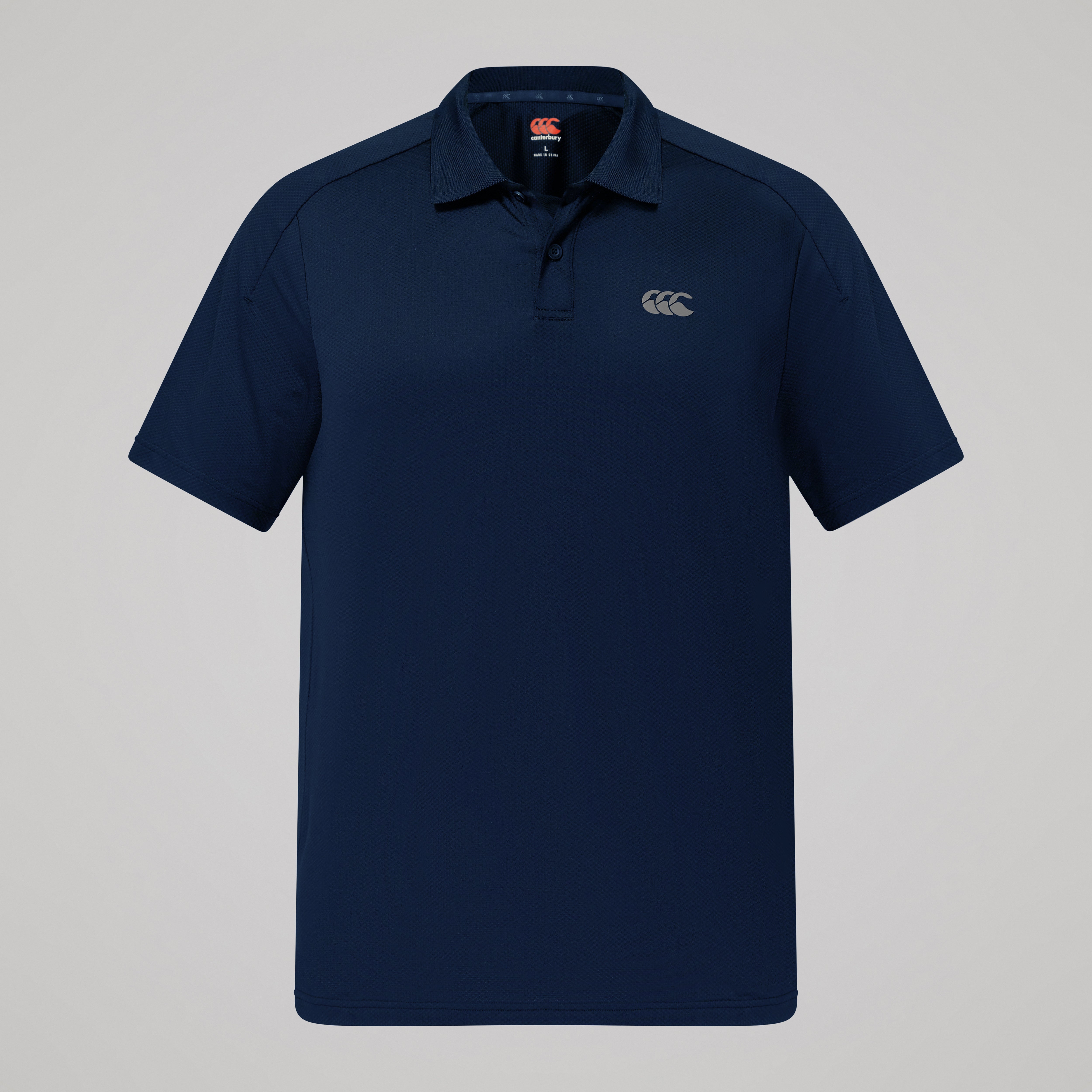 Canterbury Tempo Polo Shirt Adult Male Blue