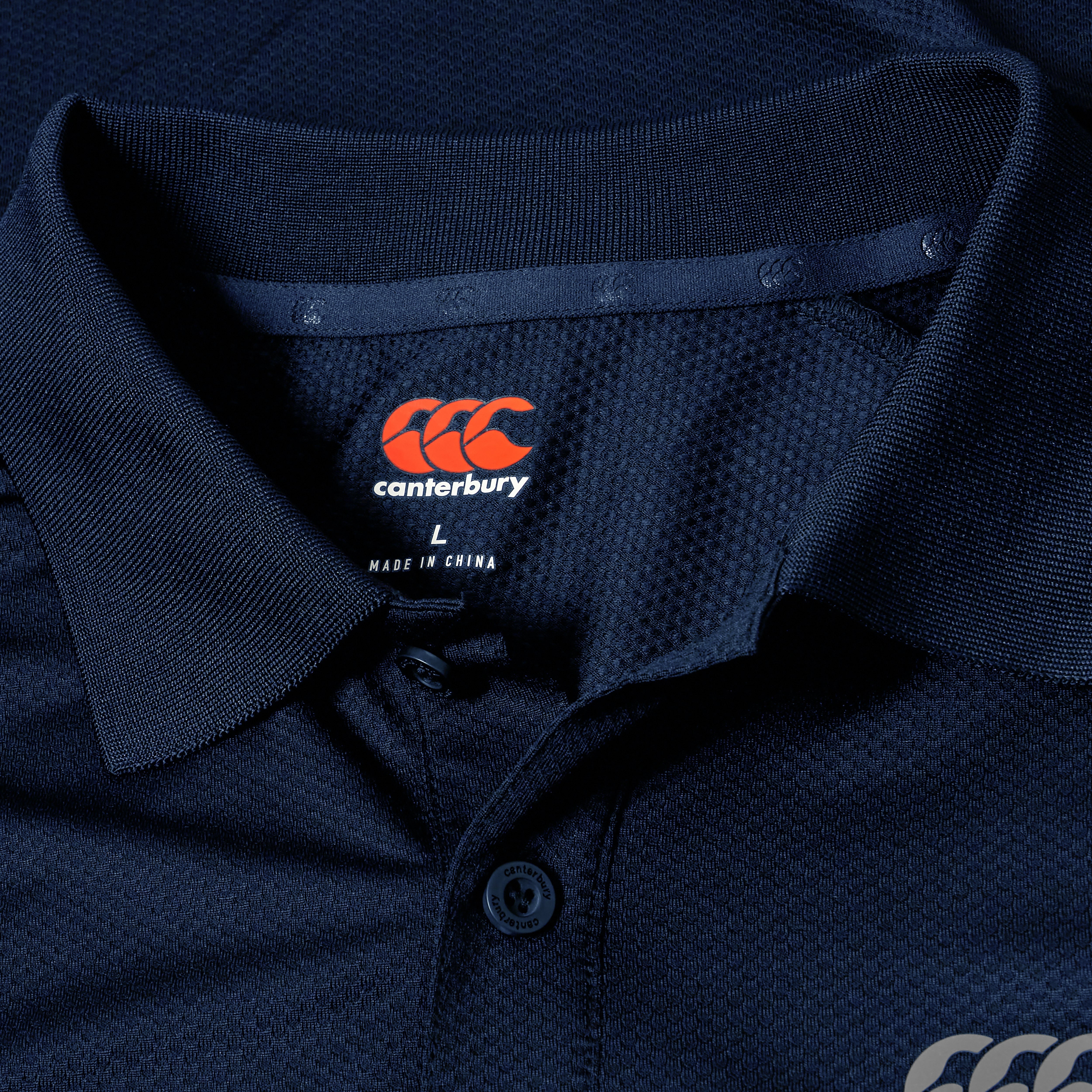 Canterbury Tempo Polo Shirt Adult Male Blue