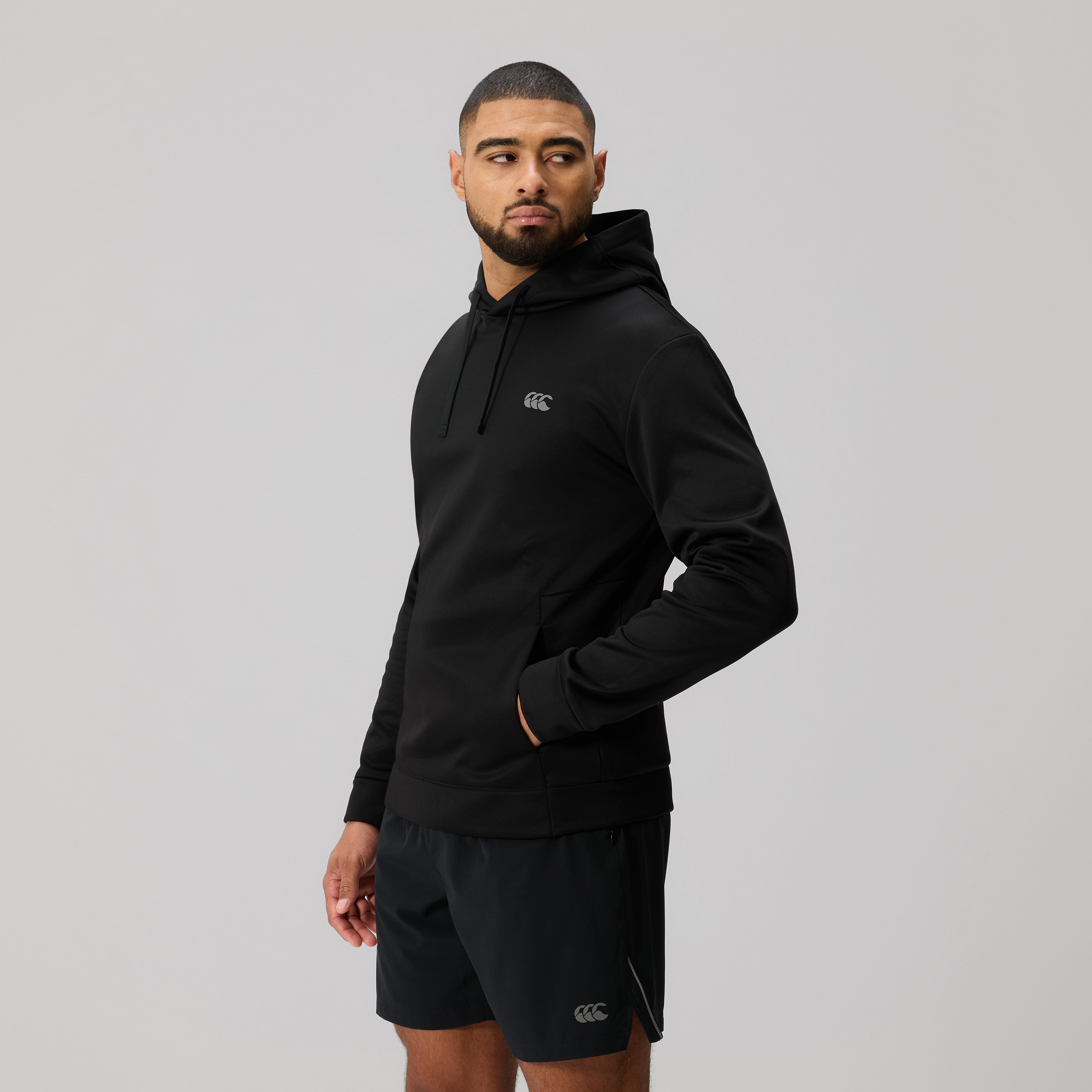 Canterbury Tempo Hoodie Am Blk