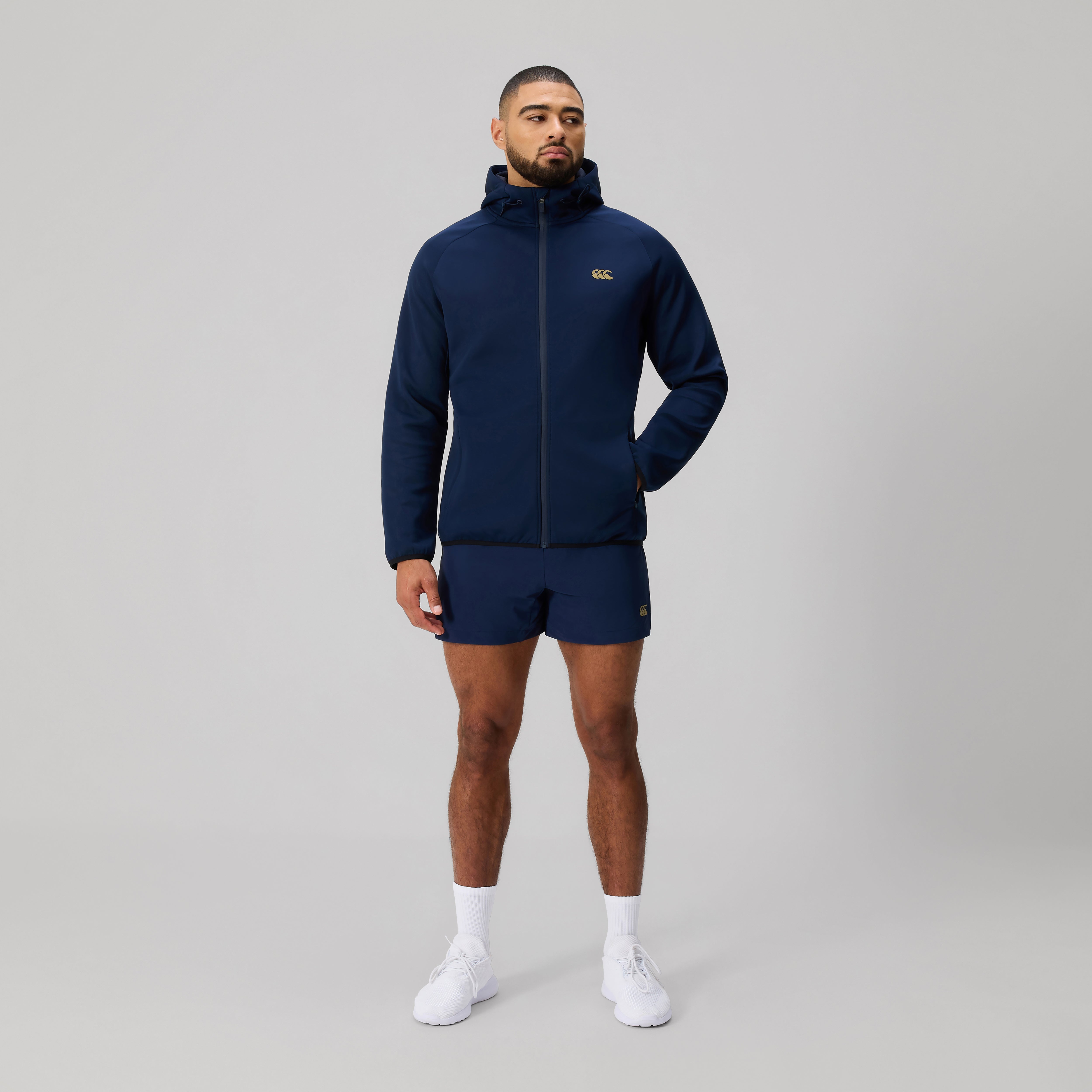 Canterbury Everest Fz Hoodie Am Blu