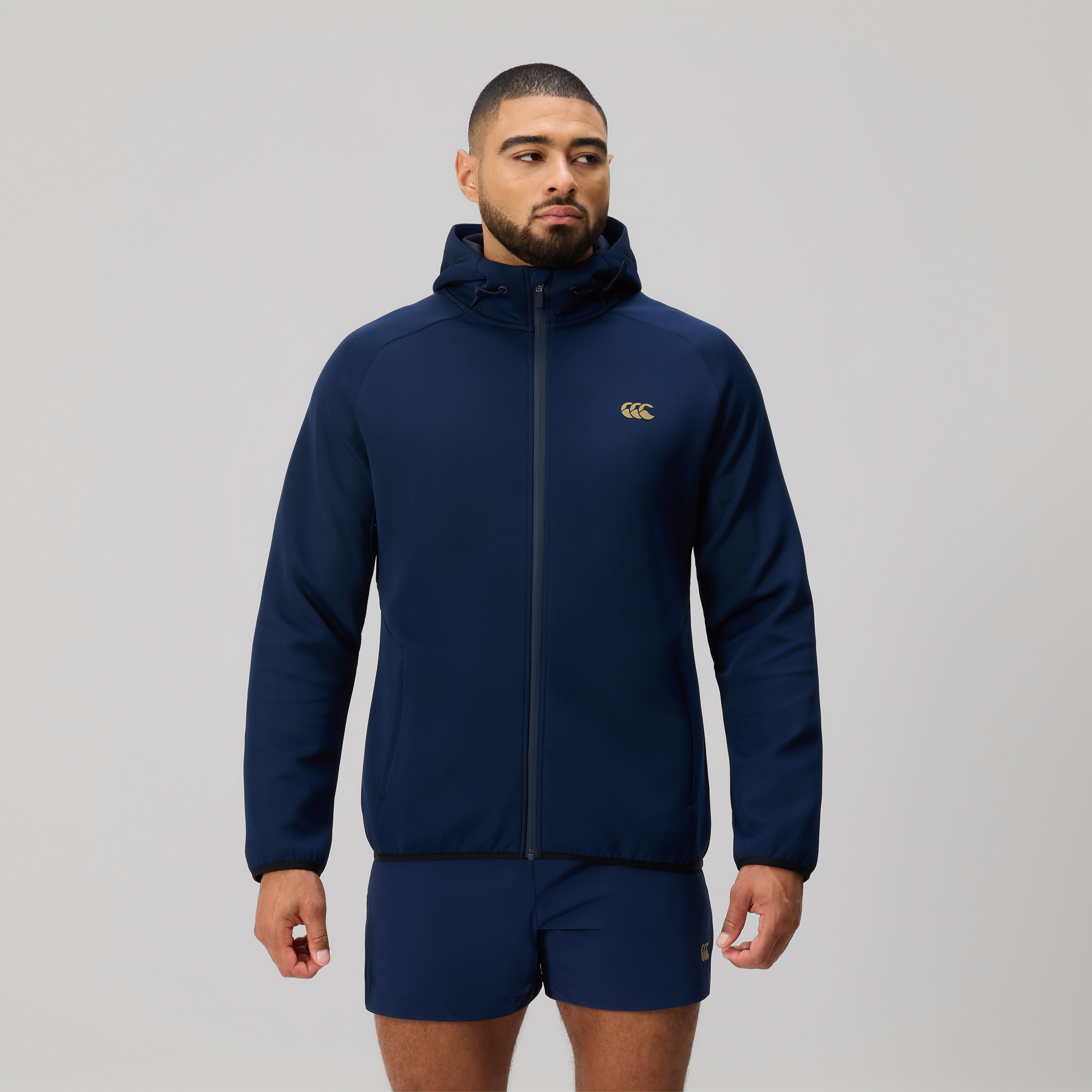 Canterbury Everest Fz Hoodie Am Blu