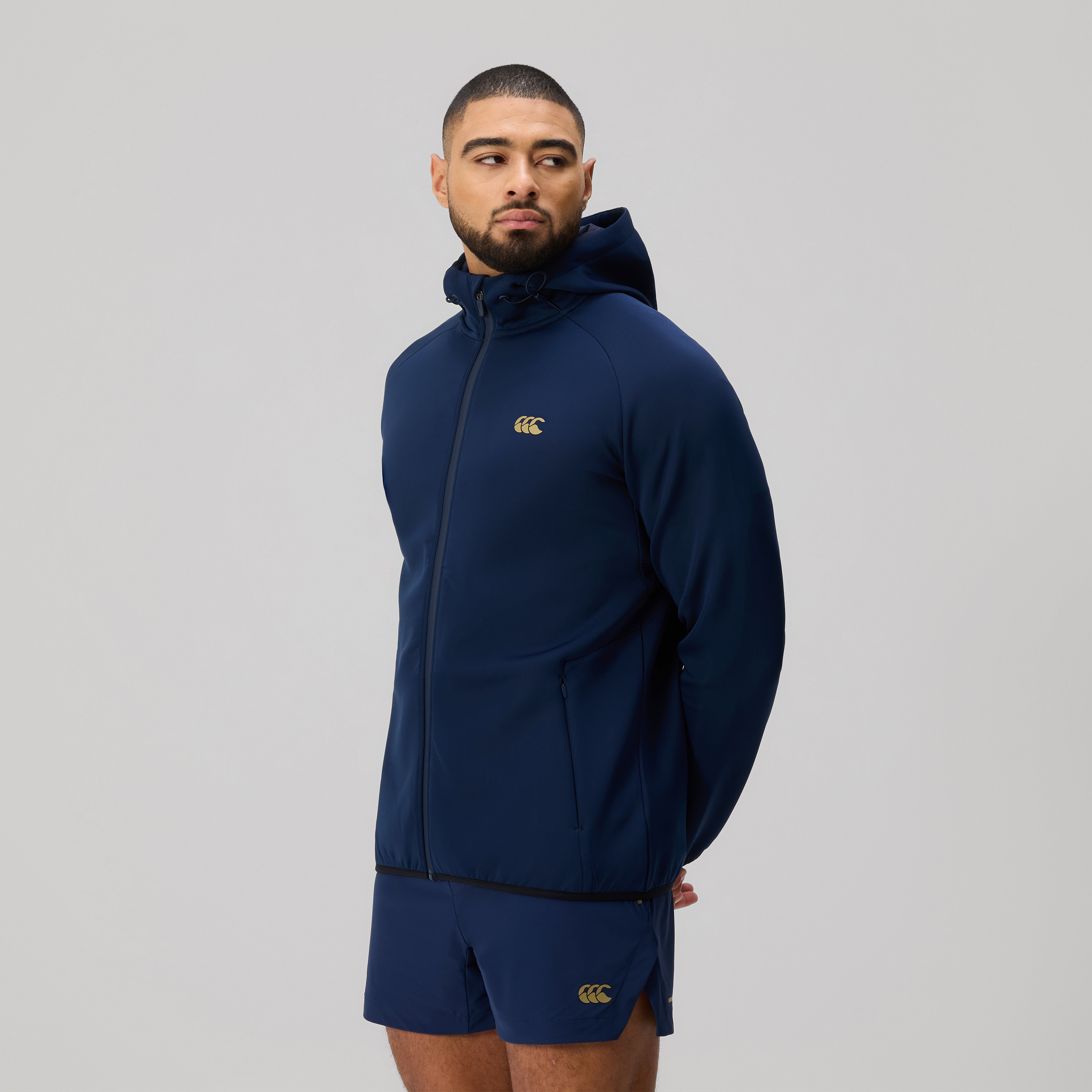 Canterbury Everest Fz Hoodie Am Blu