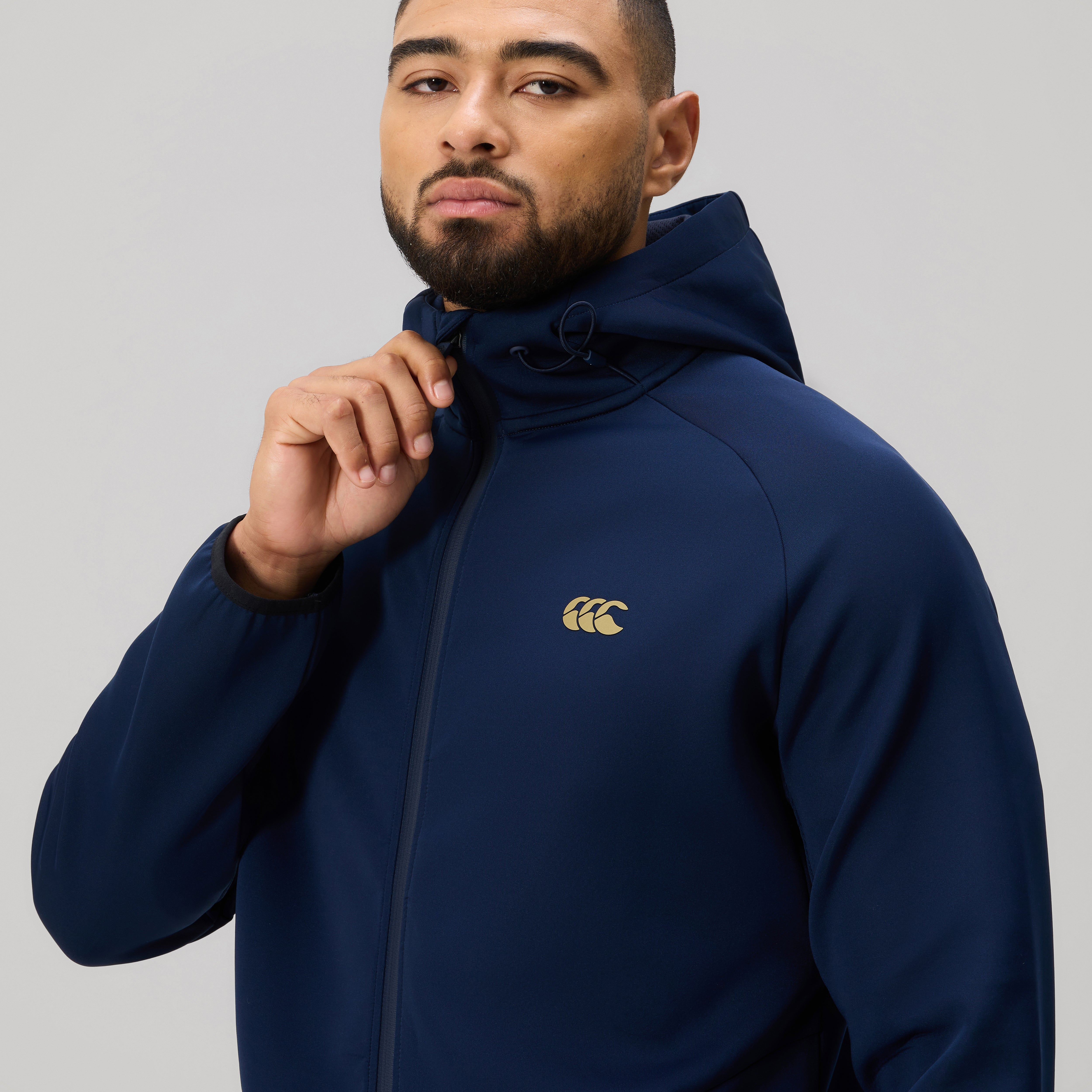 Canterbury Everest Fz Hoodie Am Blu