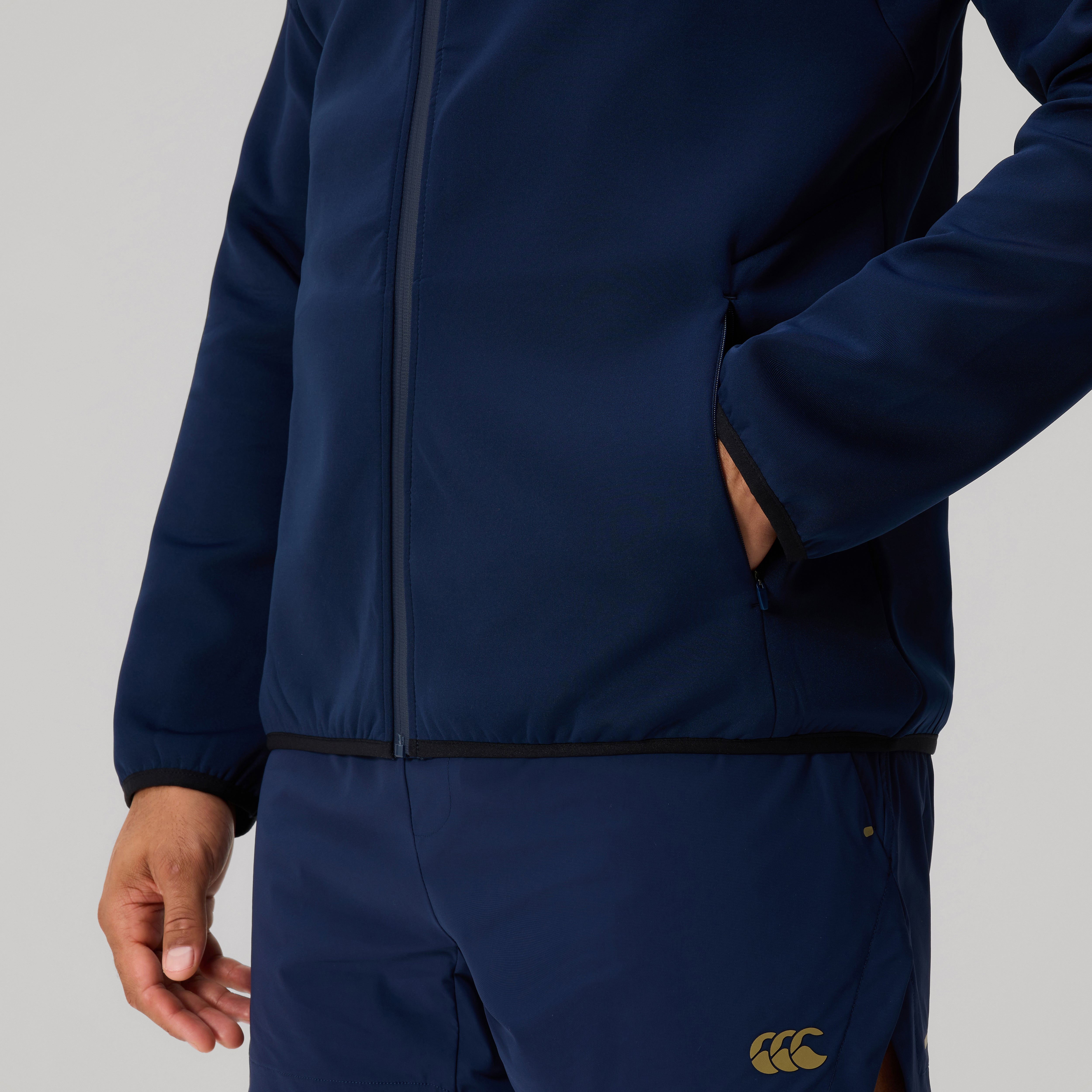 Canterbury Everest Fz Hoodie Am Blu