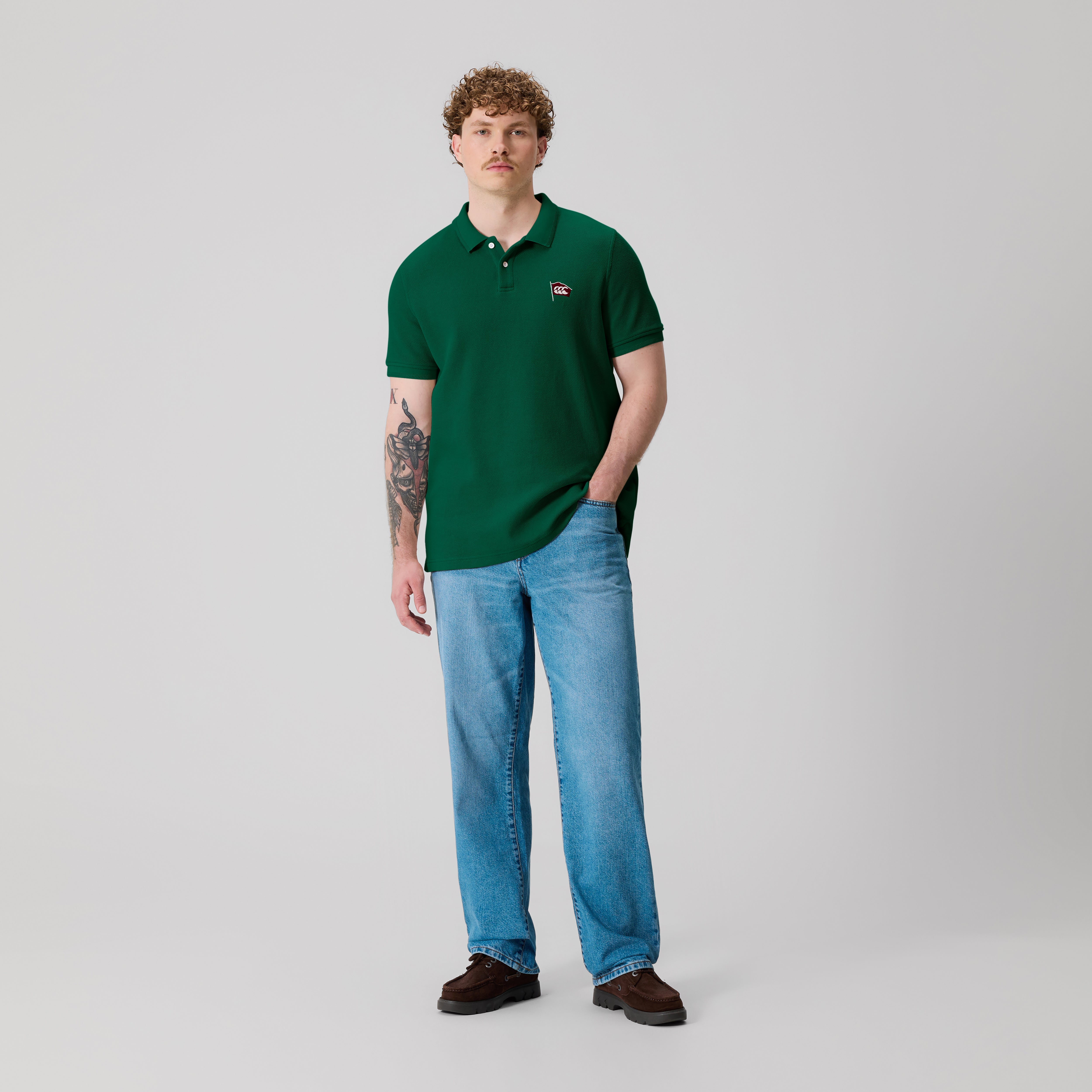 Canterbury Men's Classic Polo Grn