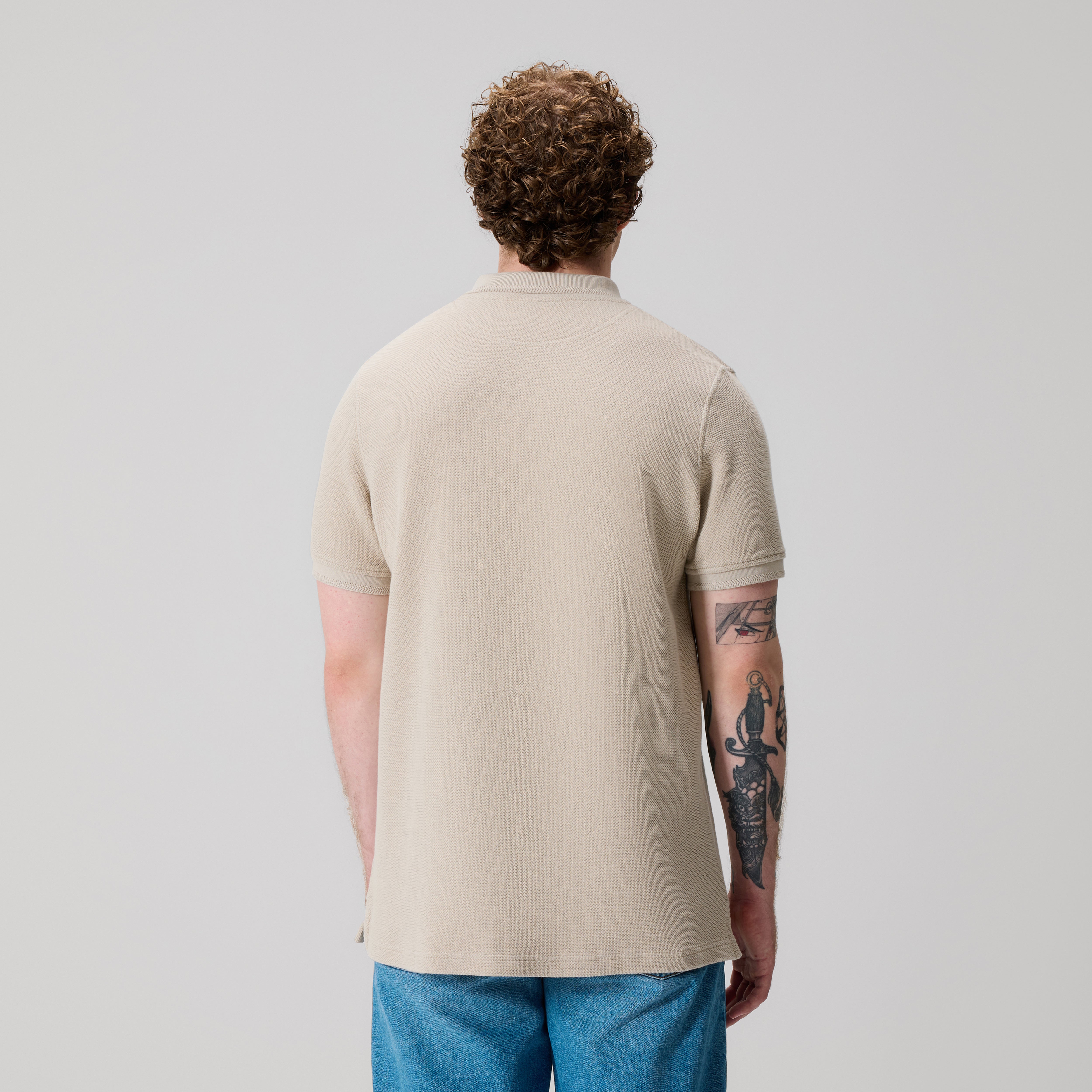 Canterbury CCC Classic Polo Am Taupe