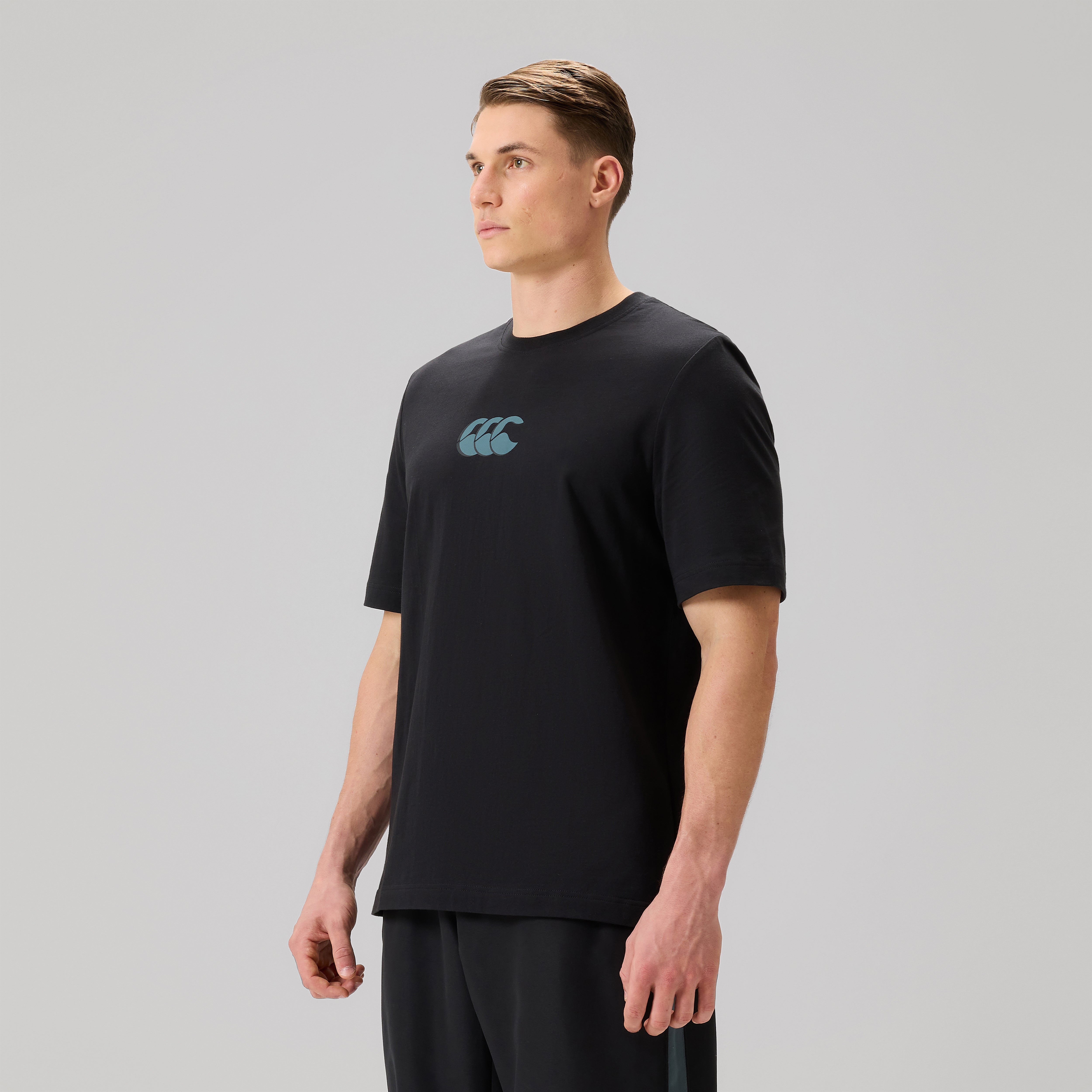 Canterbury Everyday Gfx T-shirt Adult Male Black