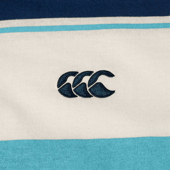 Canterbury CCC Yarn Stripe Polo Shirt Senior