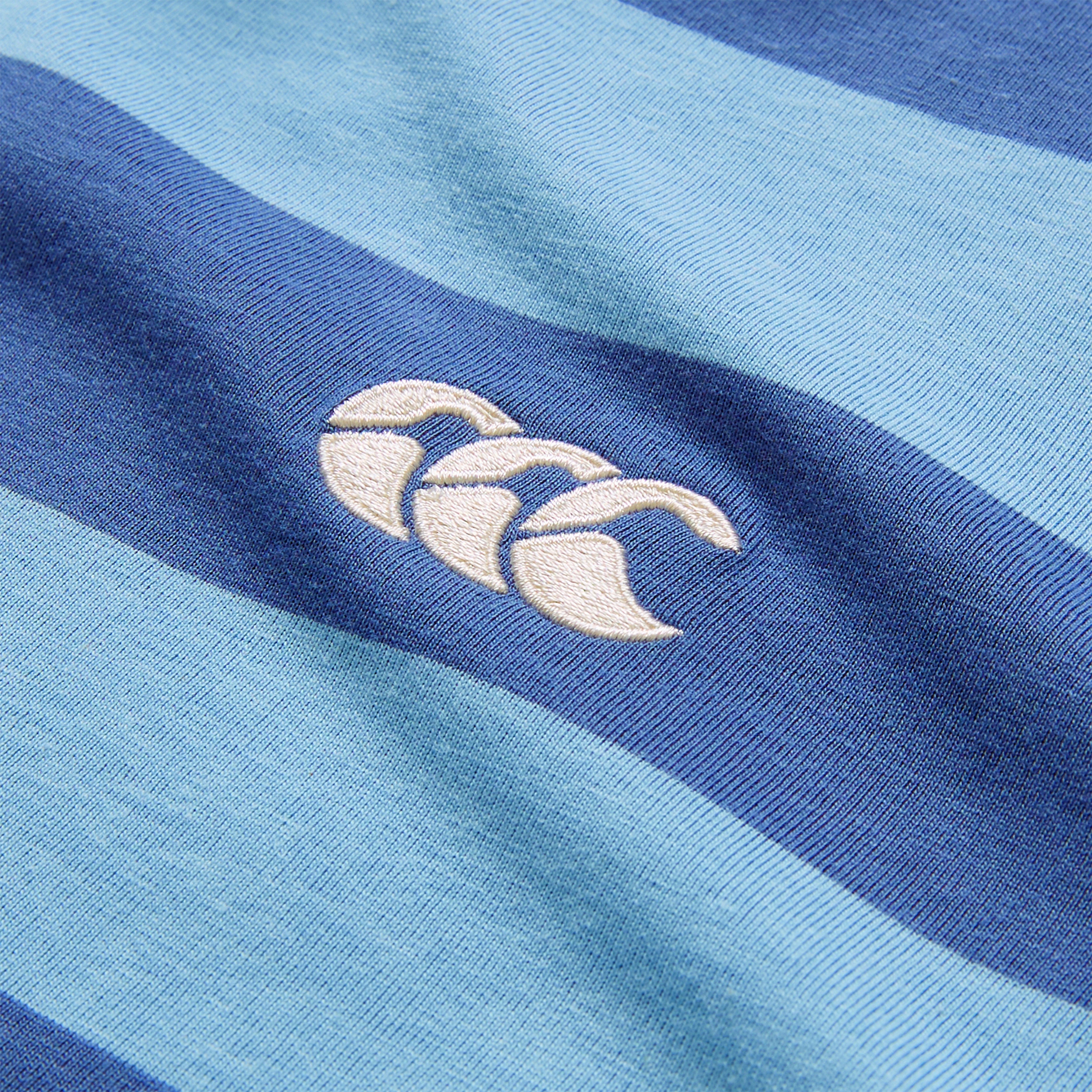 Canterbury CCC Yarn Stripe Polo Adult Male Blue