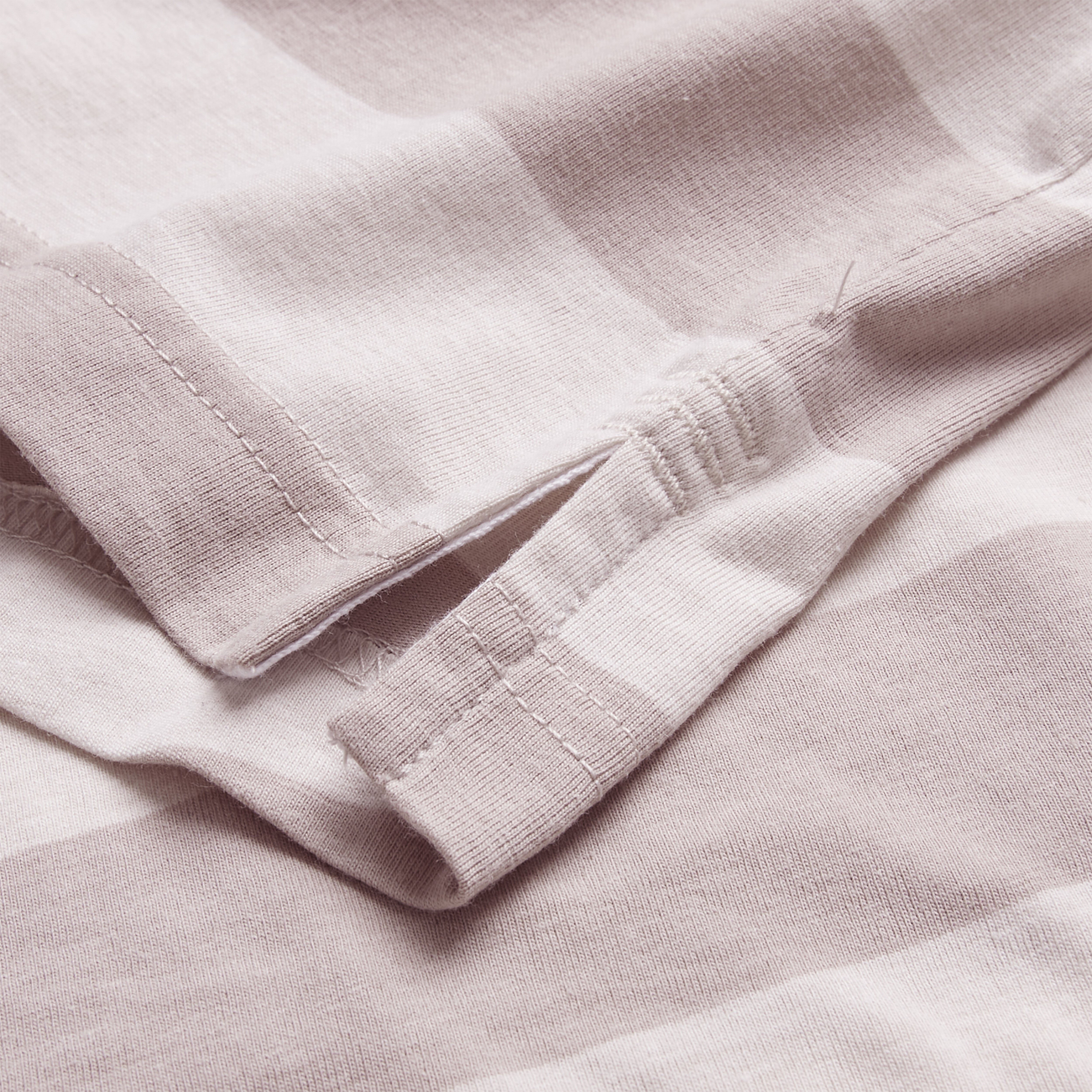 Canterbury Yarn Stripe Polo Moonbeam