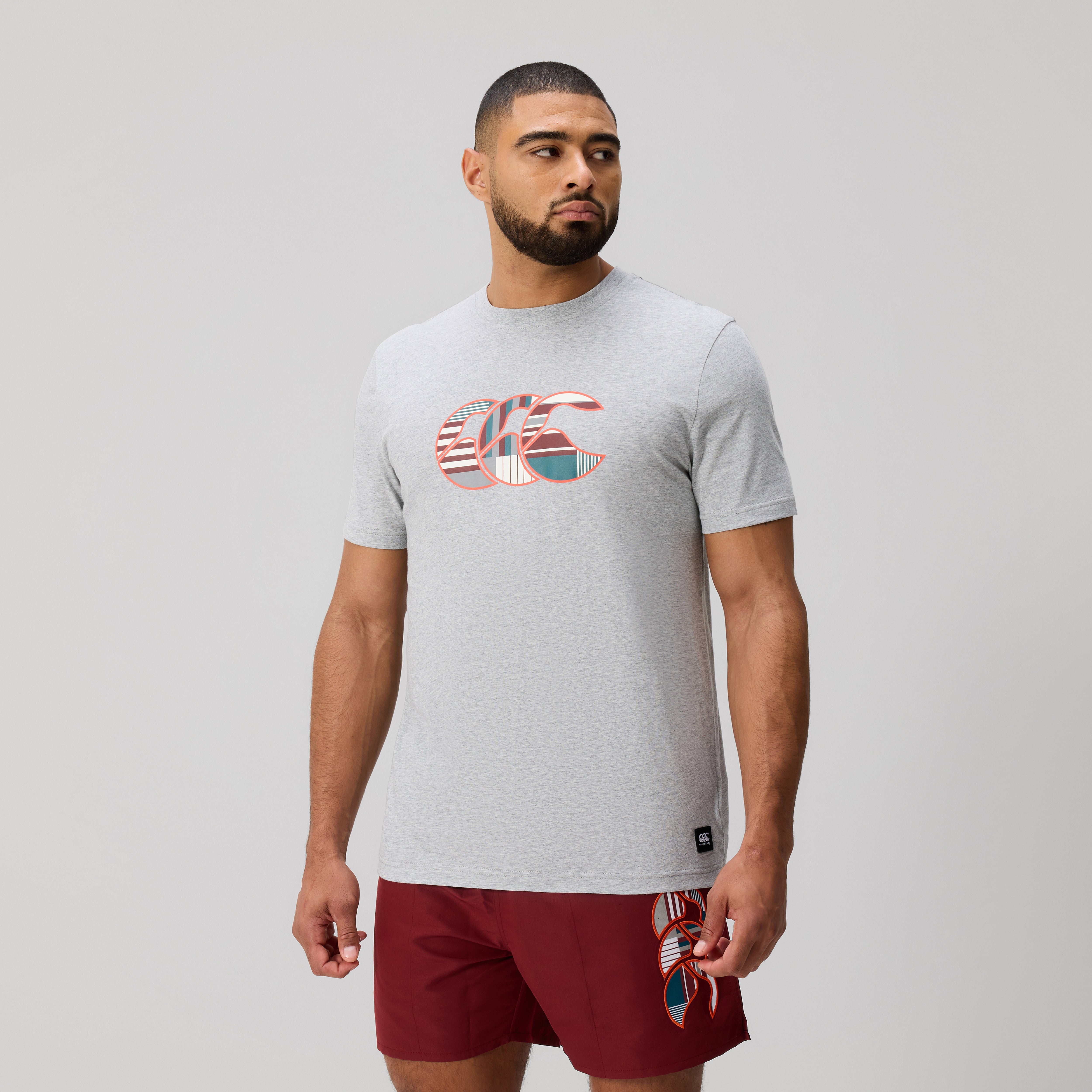 Canterbury Uglies Logo T-shirt Adult Male Gray