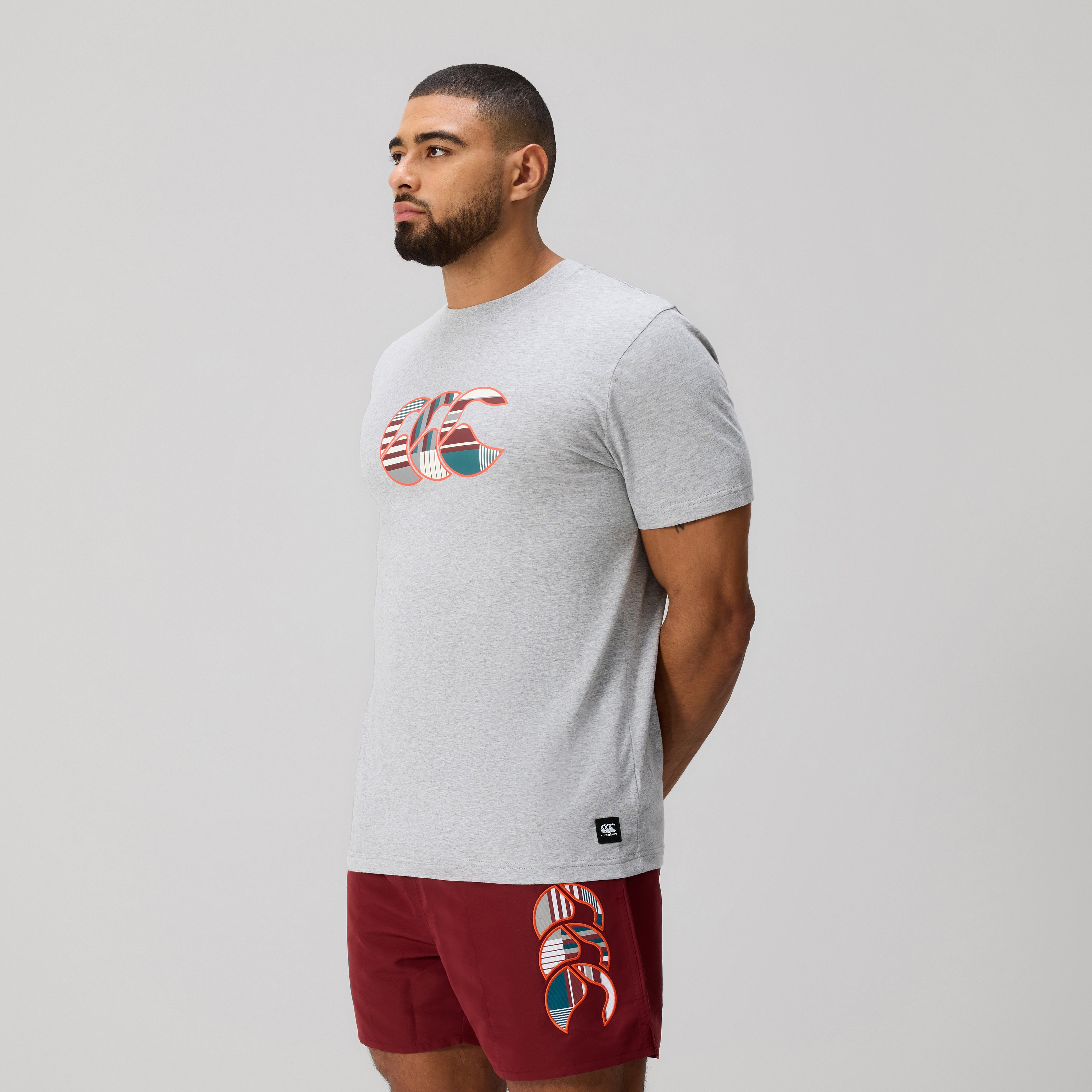 Canterbury Uglies Logo T-shirt Adult Male Gray