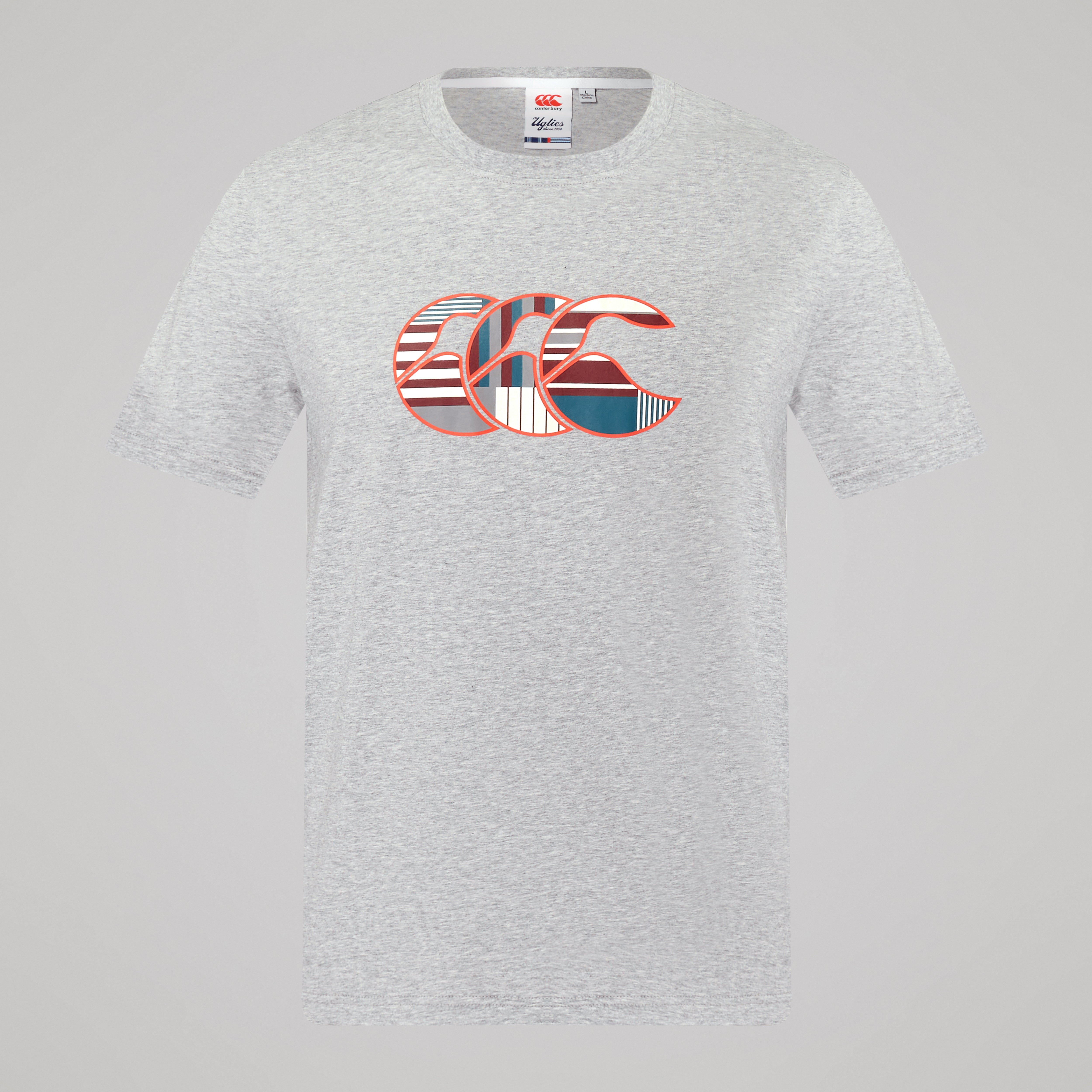 Canterbury Uglies Logo T-shirt Adult Male Gray