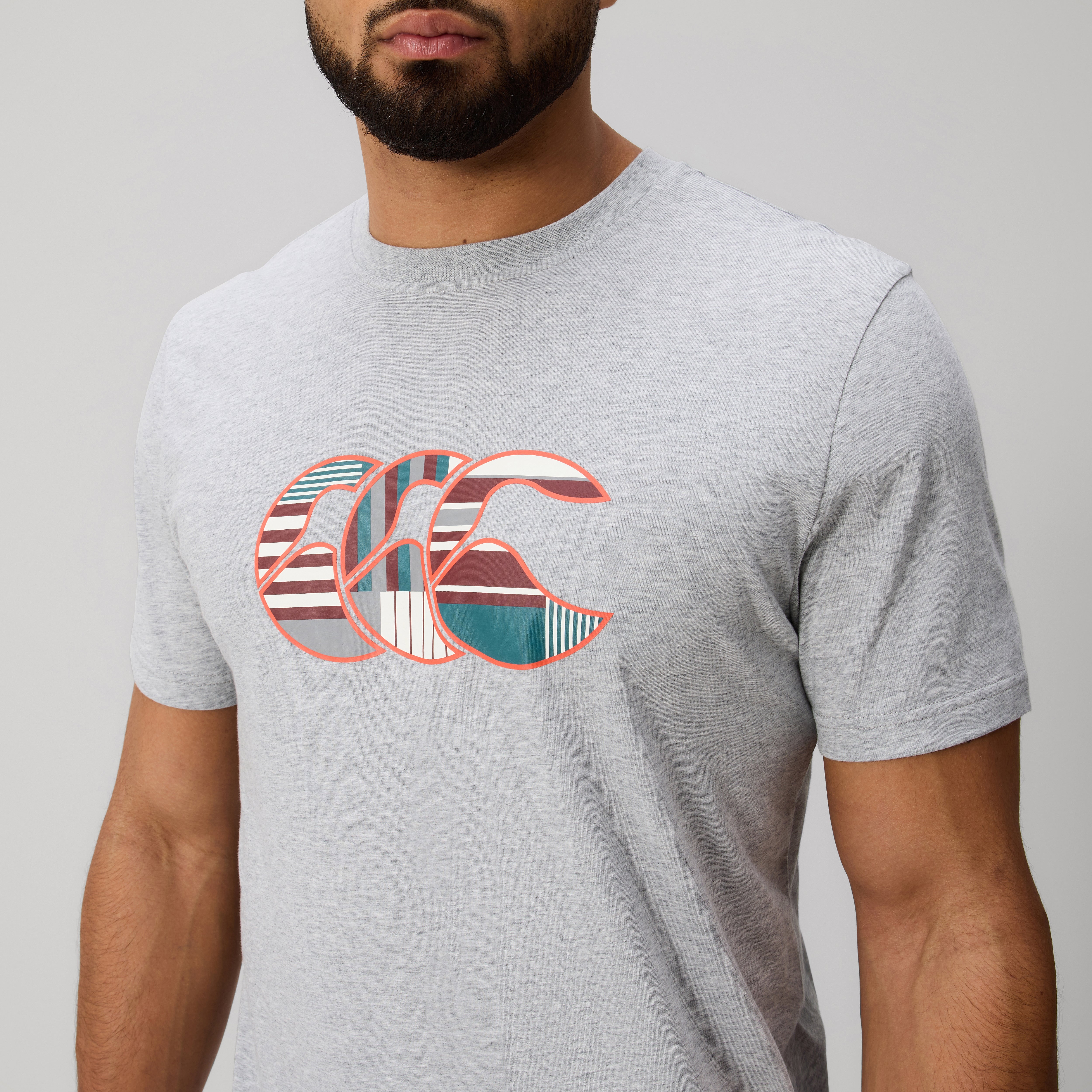 Canterbury Uglies Logo T-shirt Adult Male Gray
