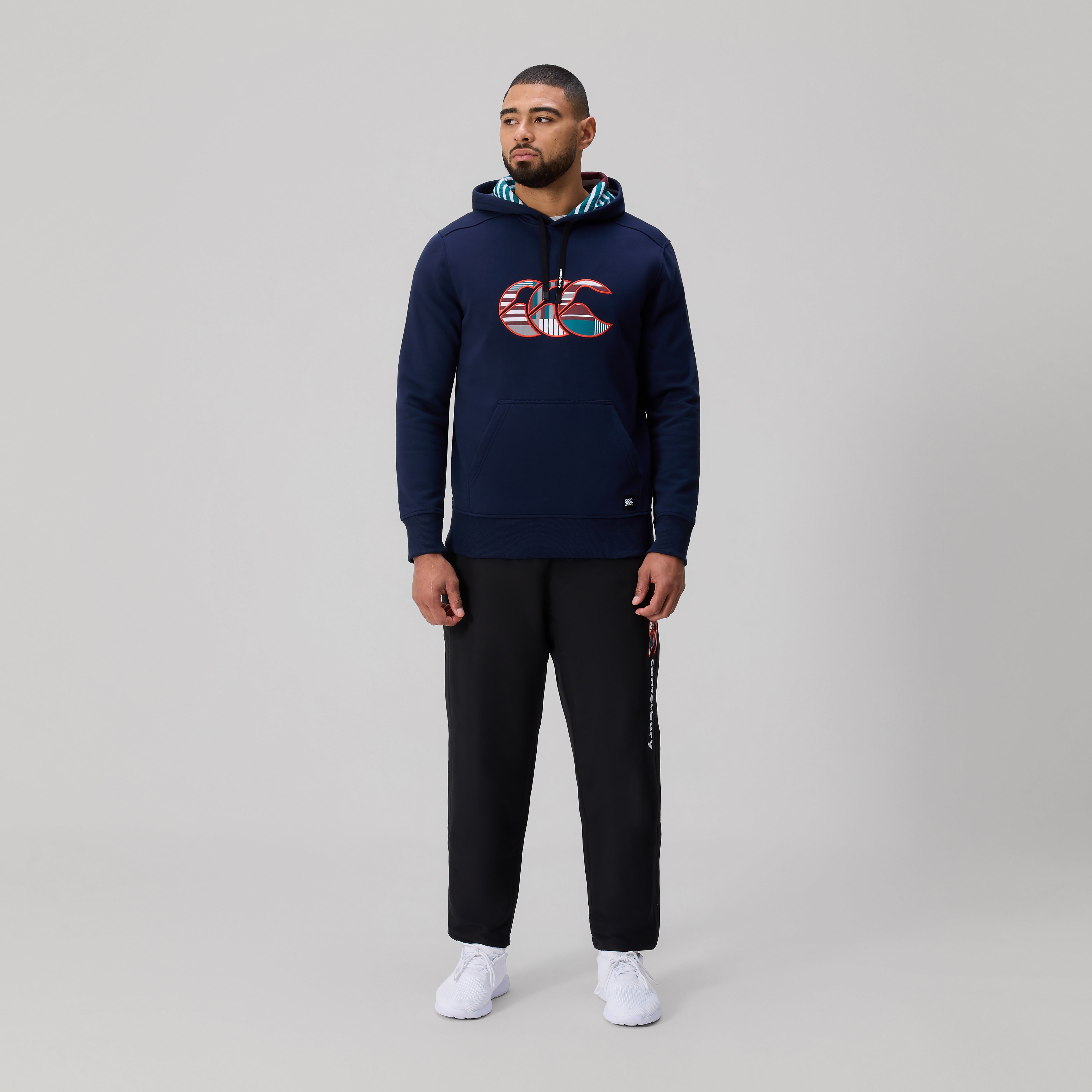 Canterbury Uglies Logo Hoodie Am Blu