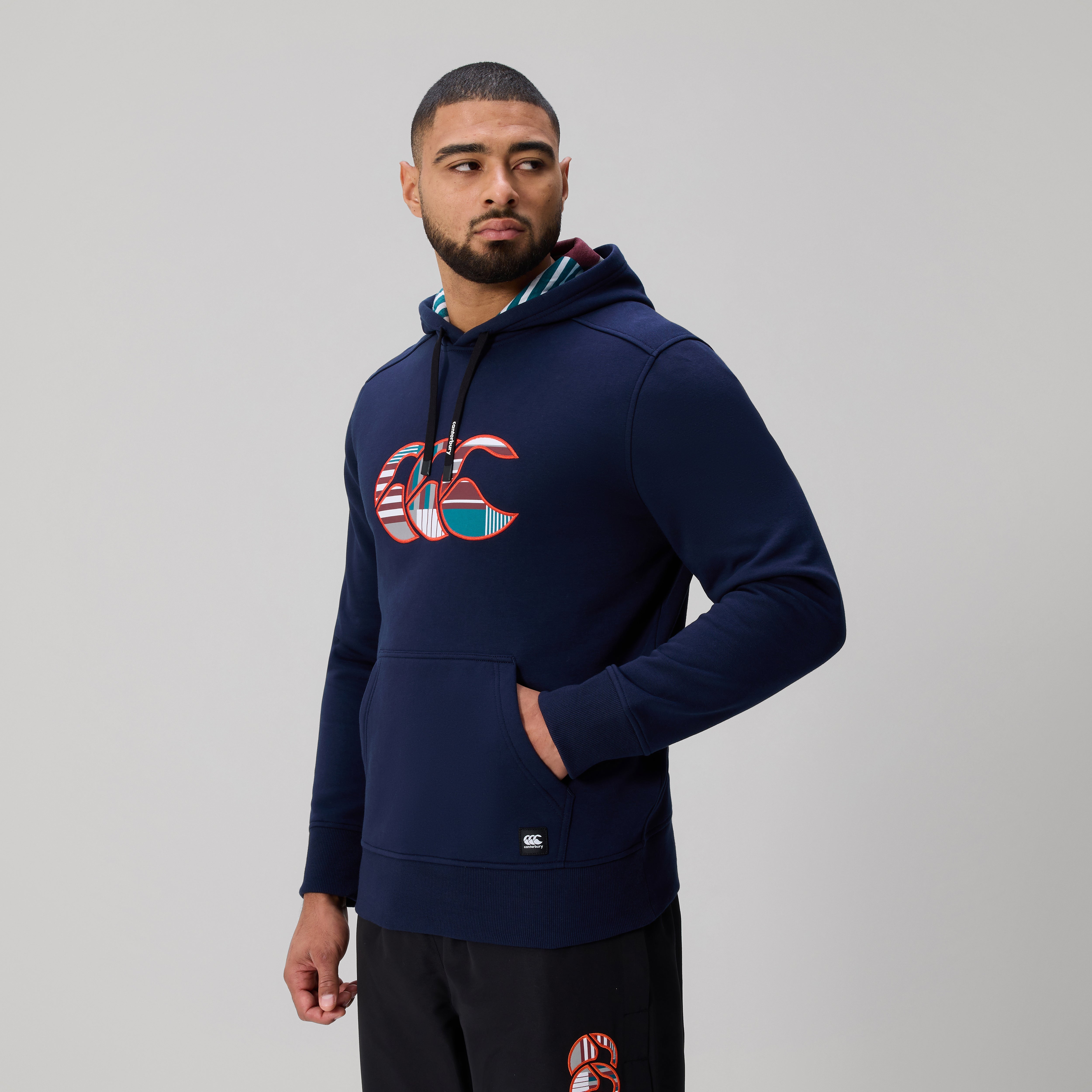 Canterbury Uglies Logo Hoodie Am Blu