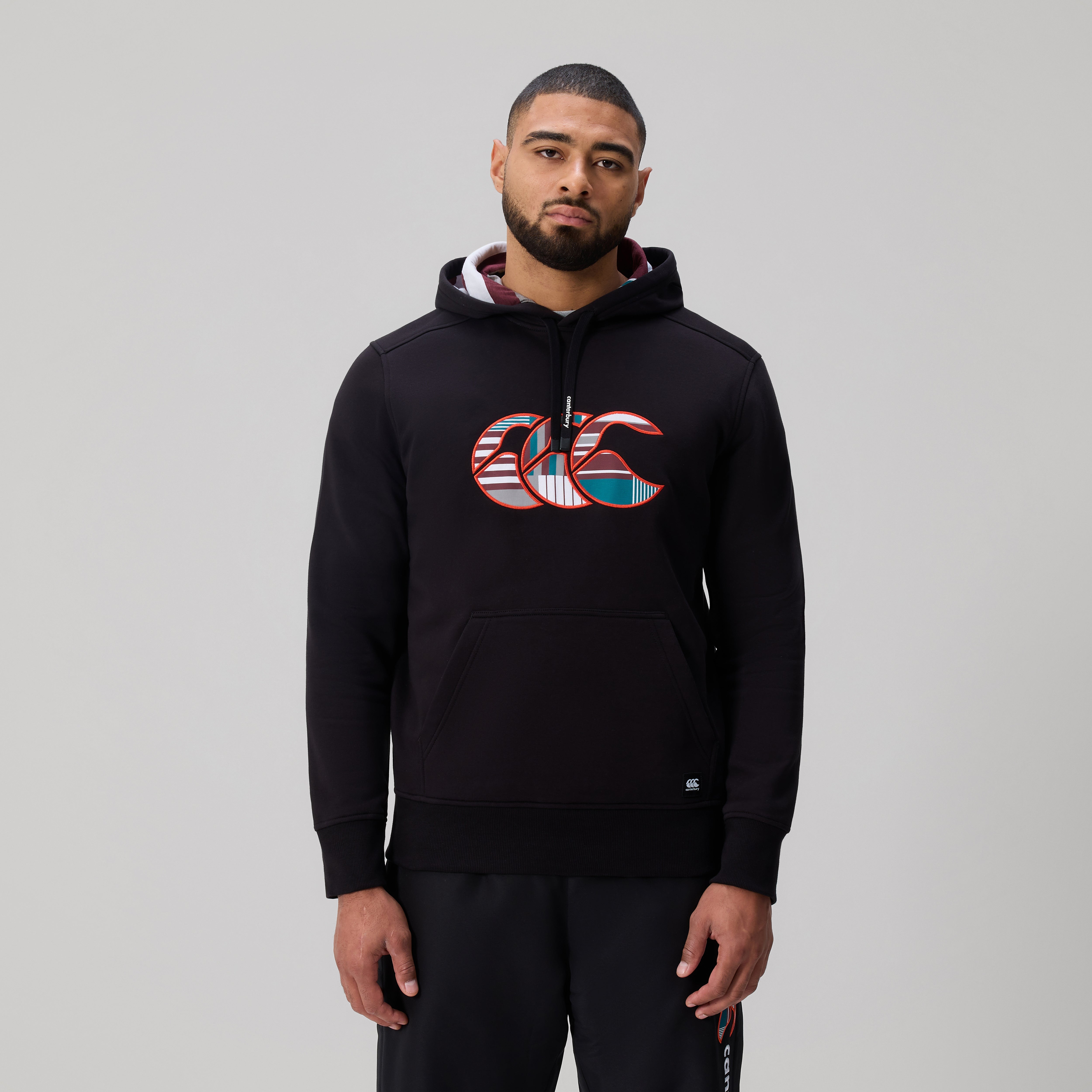 Canterbury Uglies Logo Hoodie Am Blk