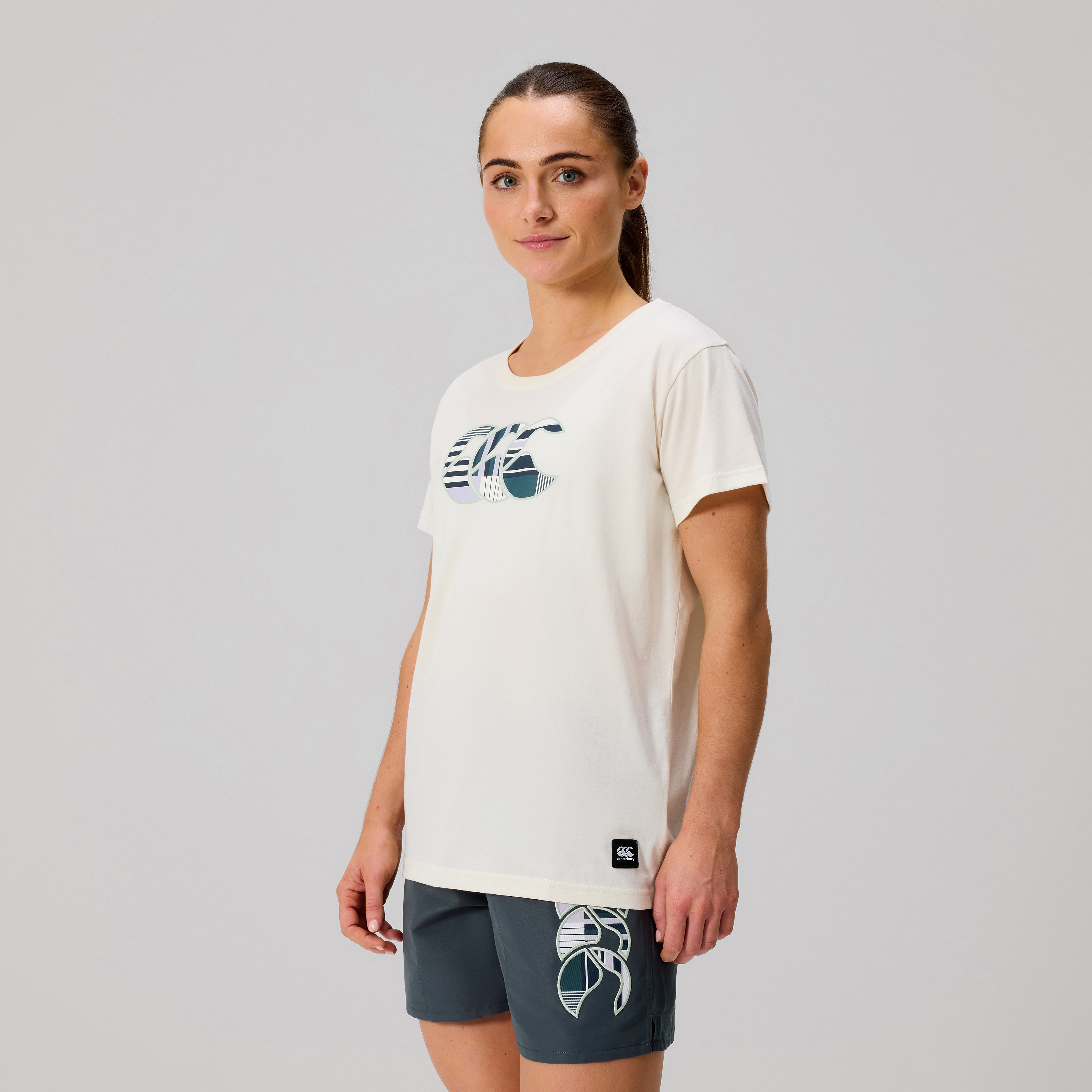 Canterbury Uglies Logo T-shirt Adult Female White