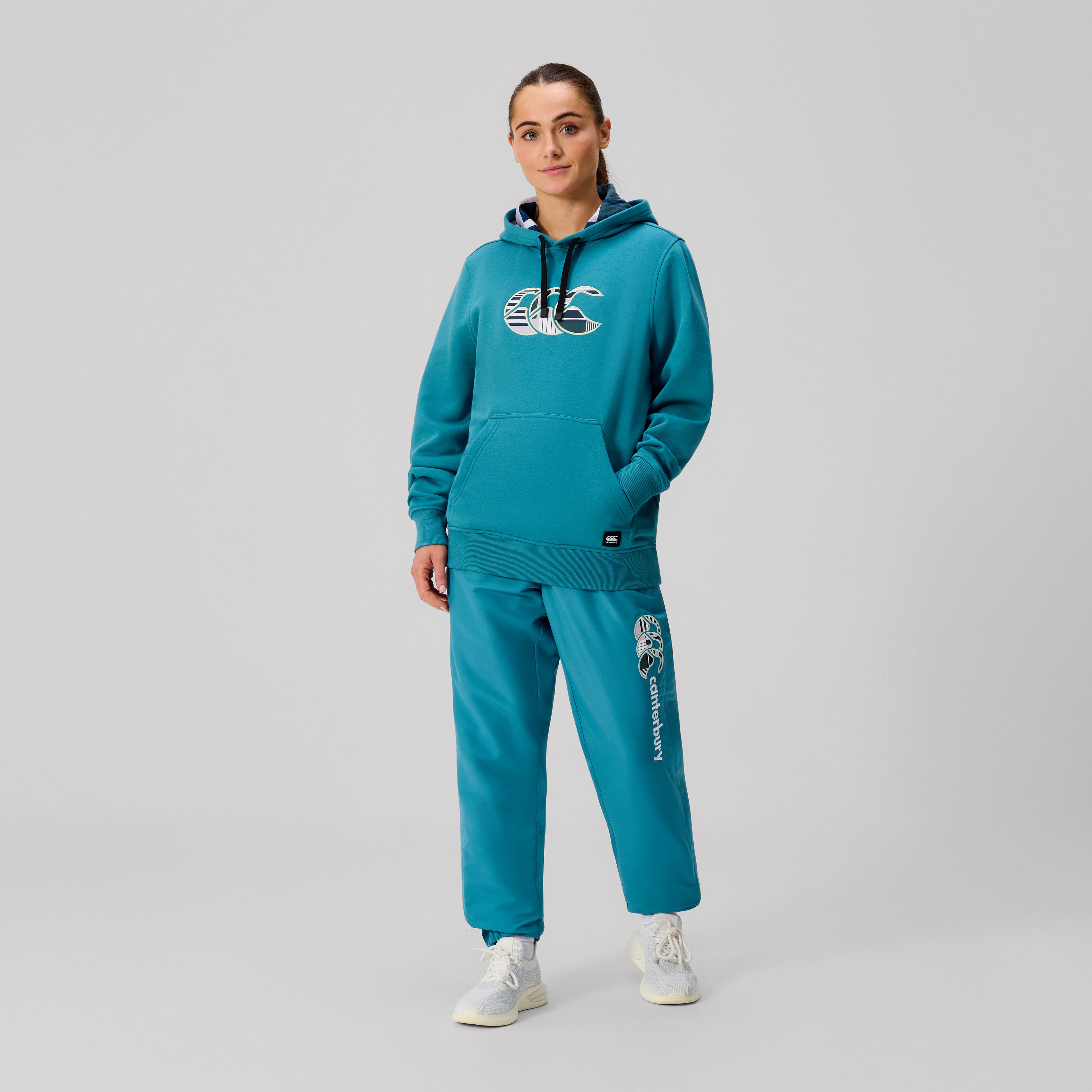 Canterbury Uglies Logo Hoodie Af Blu