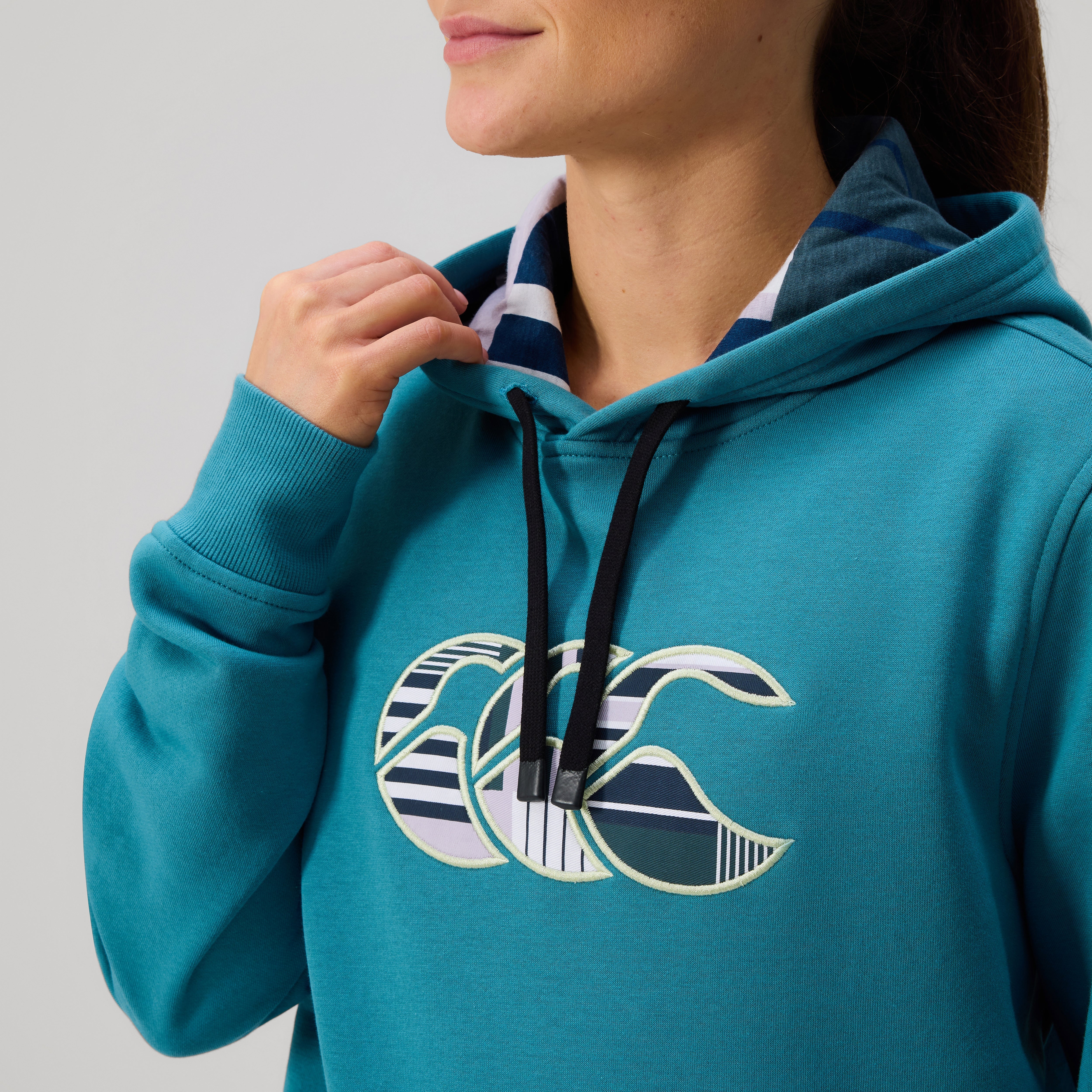 Canterbury Uglies Logo Hoodie Af Blu