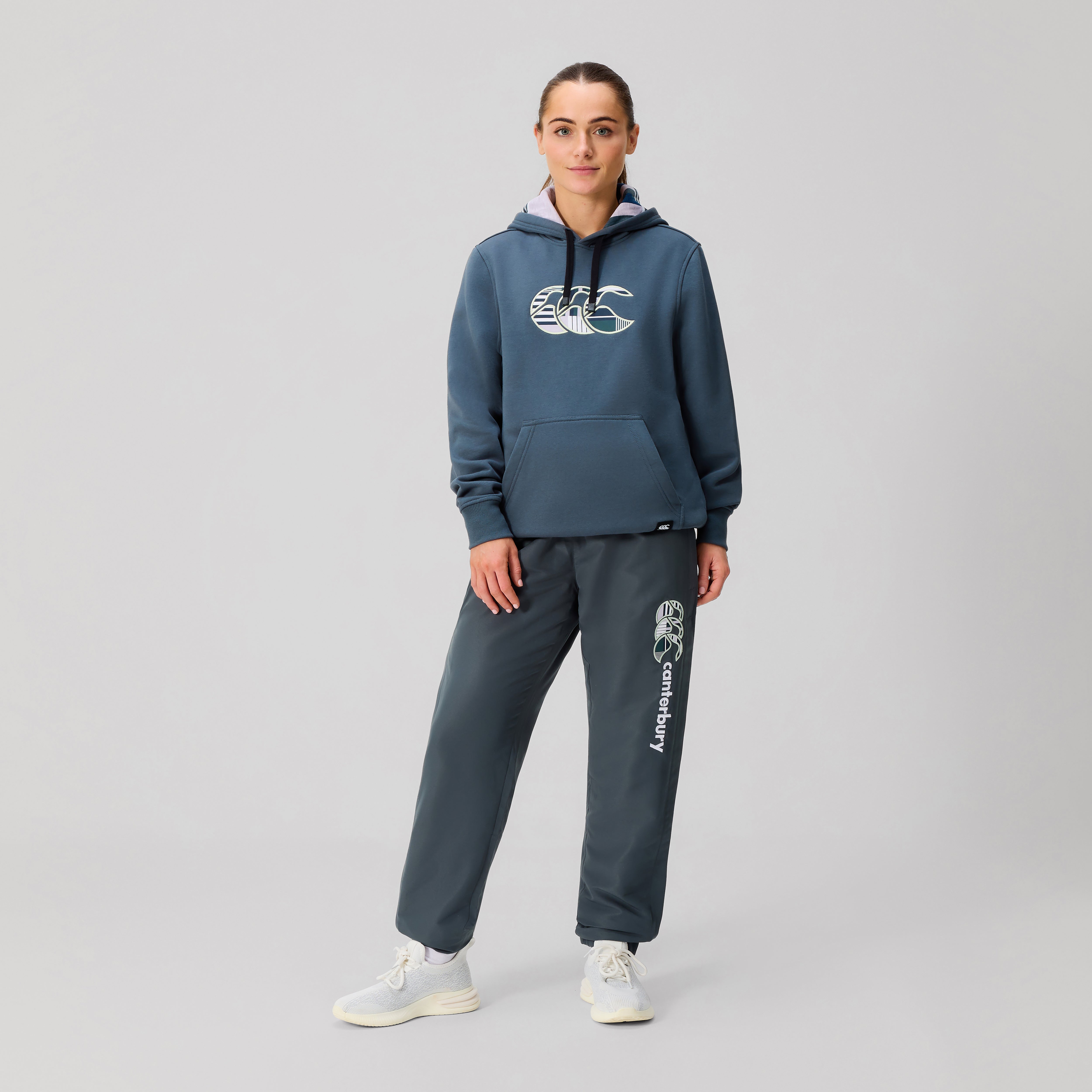 Canterbury Uglies Logo Hoodie Af Blu