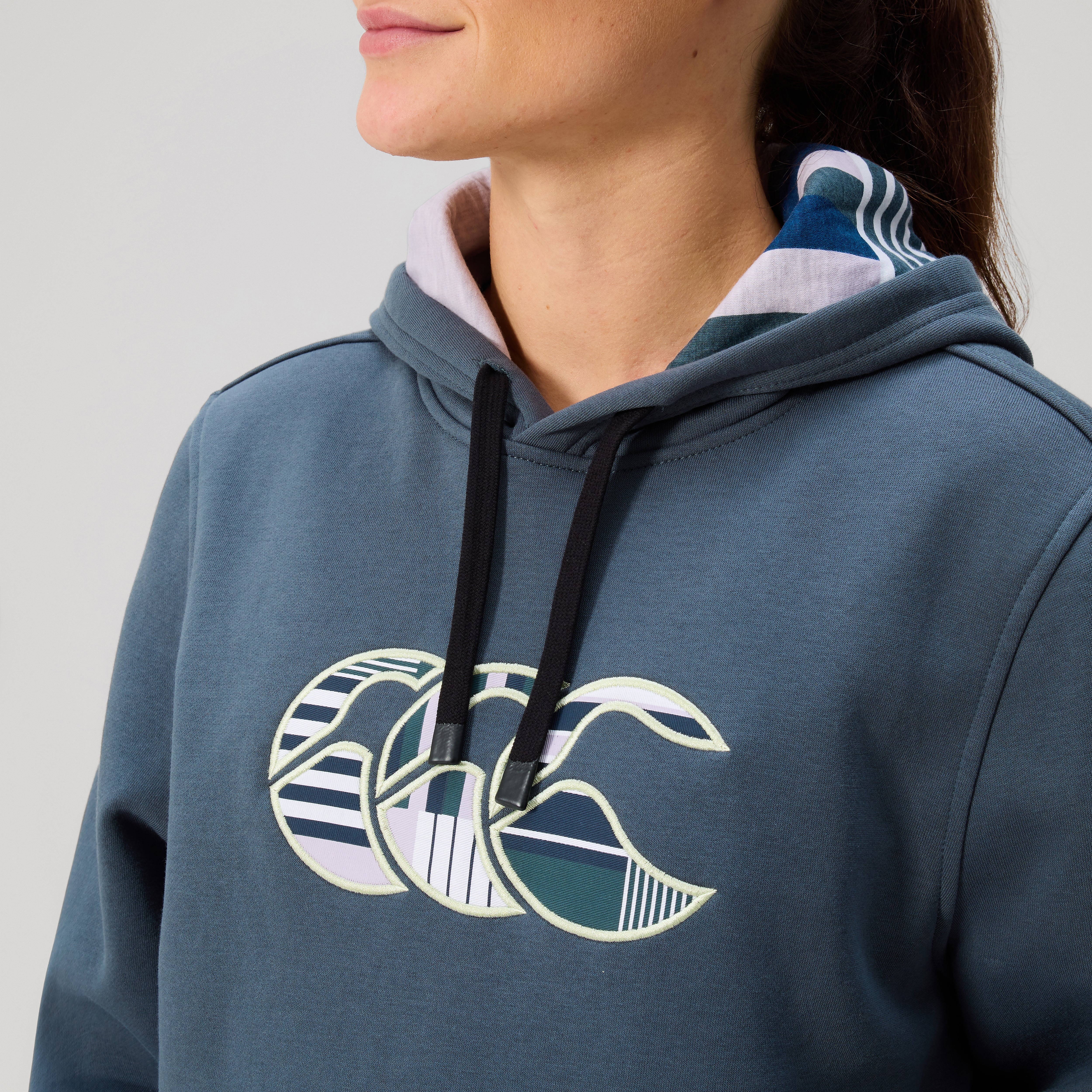 Canterbury Uglies Logo Hoodie Af Blu